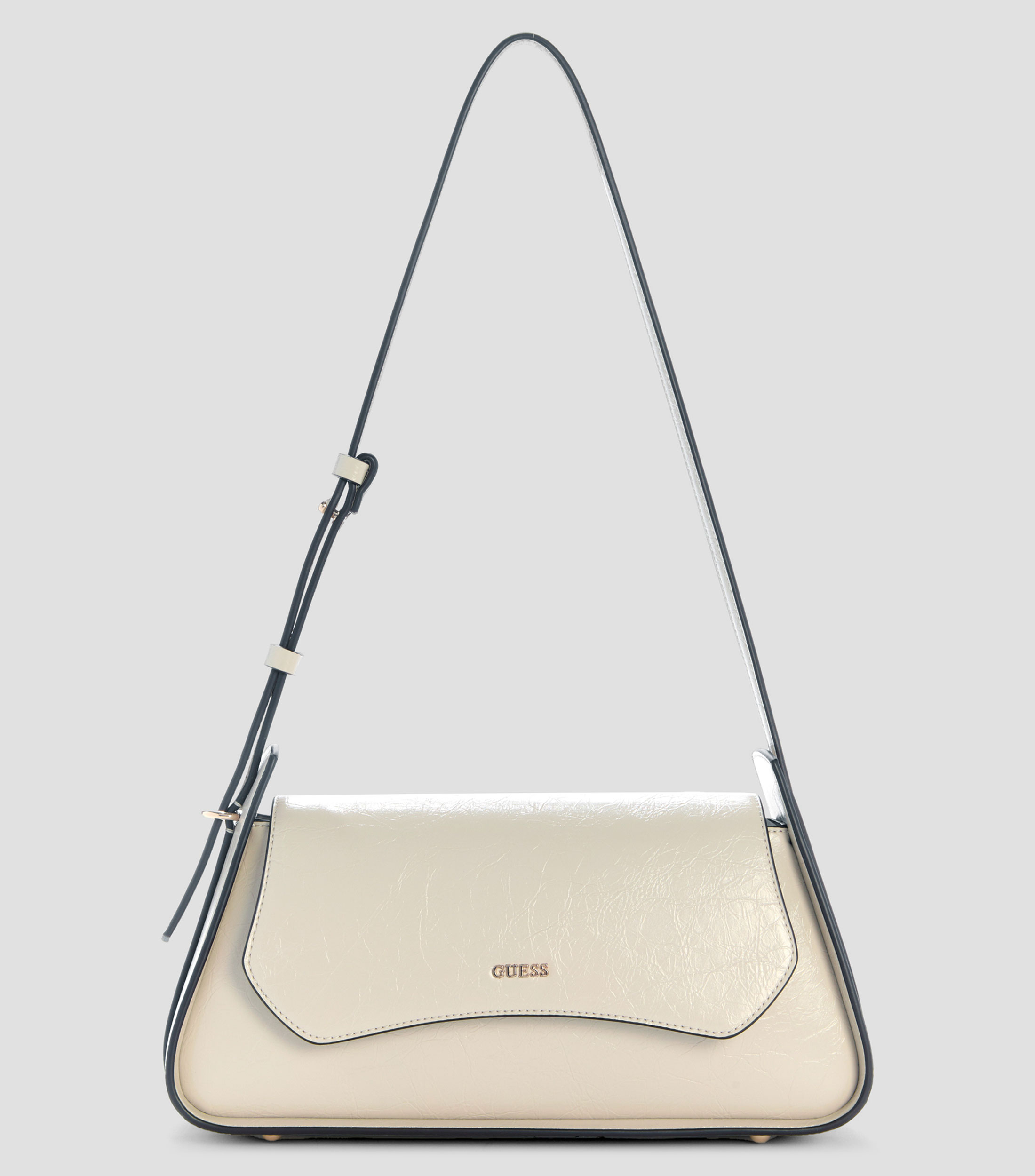Bolsa shoulder blanca sólida Mujer