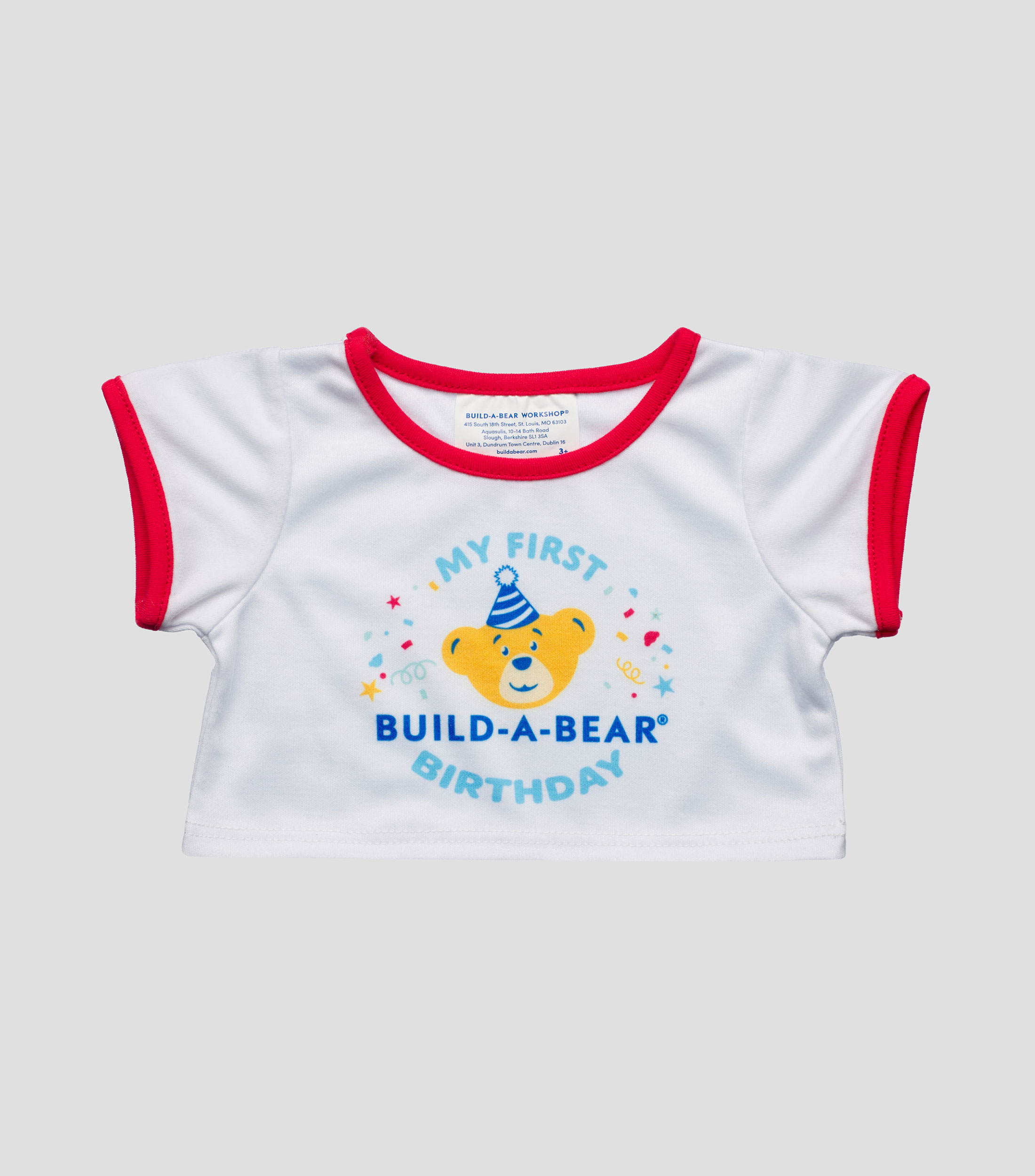Playera para muñeco de peluche