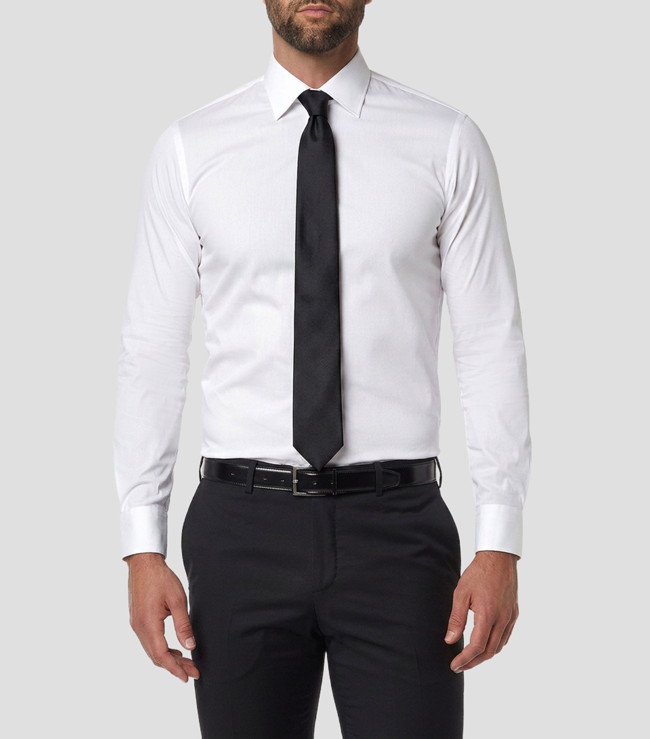 Camisa de vestir manga larga Hombre