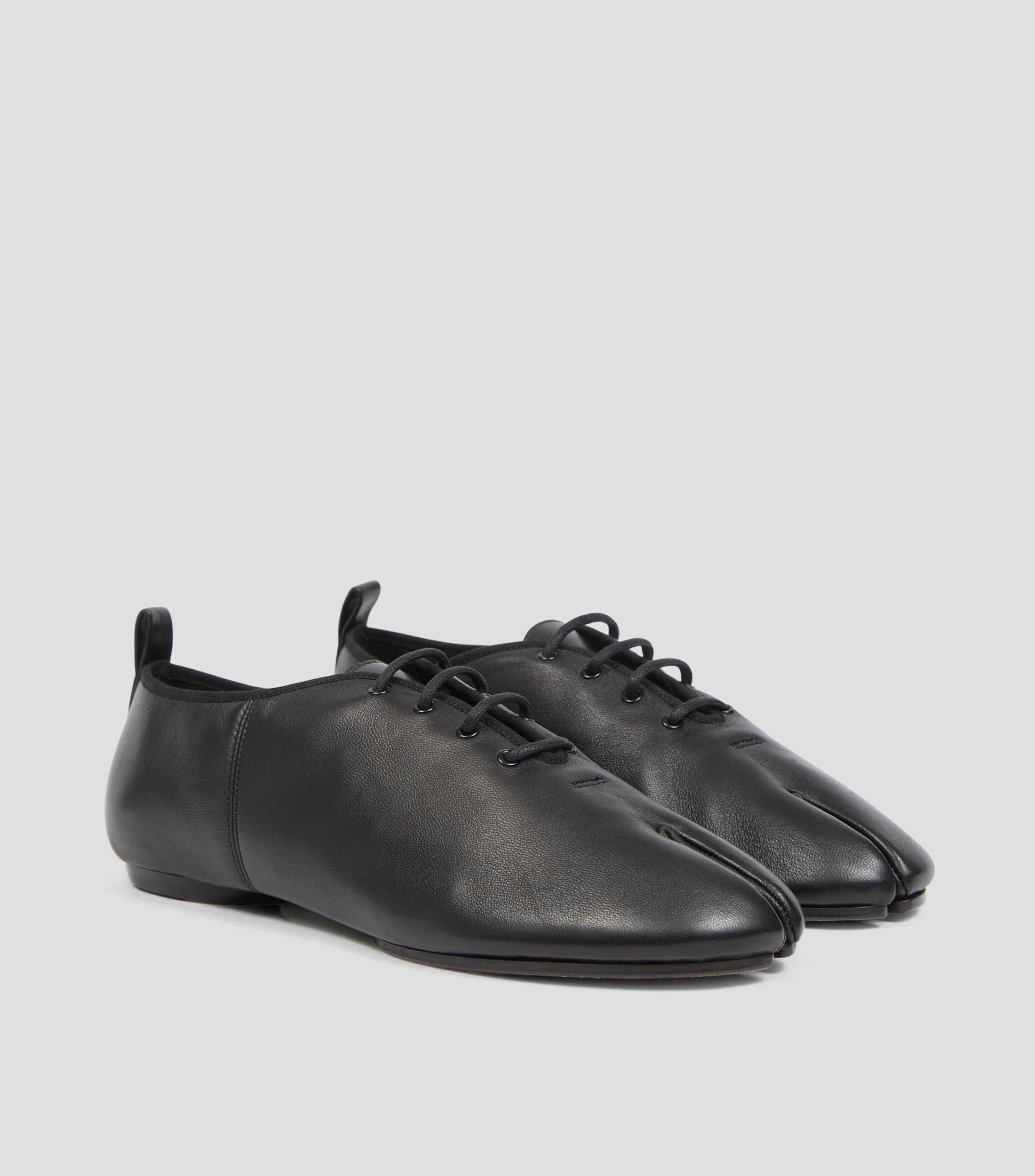 Zapatos casuales derby Tabi Jazz Lace-Up en piel Hombre