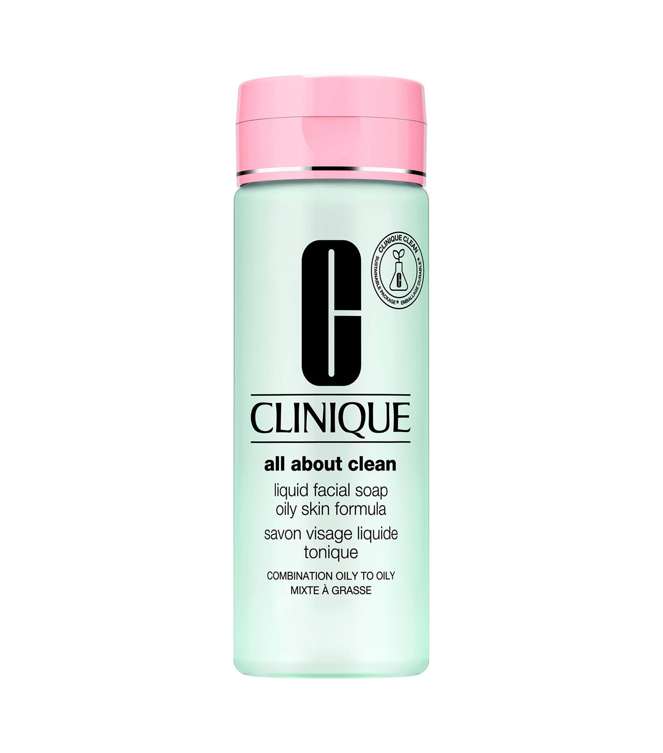 Jabón líquido All About Clean Liquid Facial Soap Oily, 200 ml