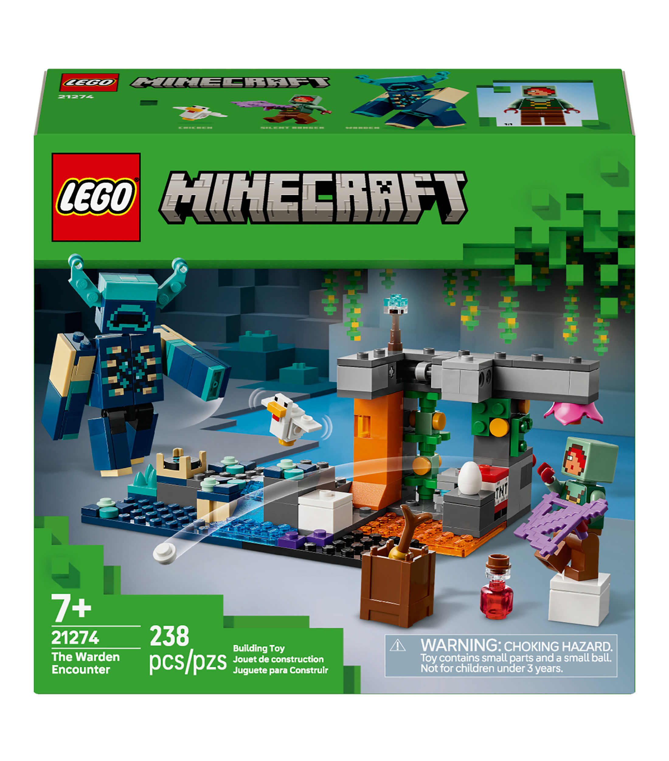 Lego Minecraft El Encuentro con el Guardia 21274