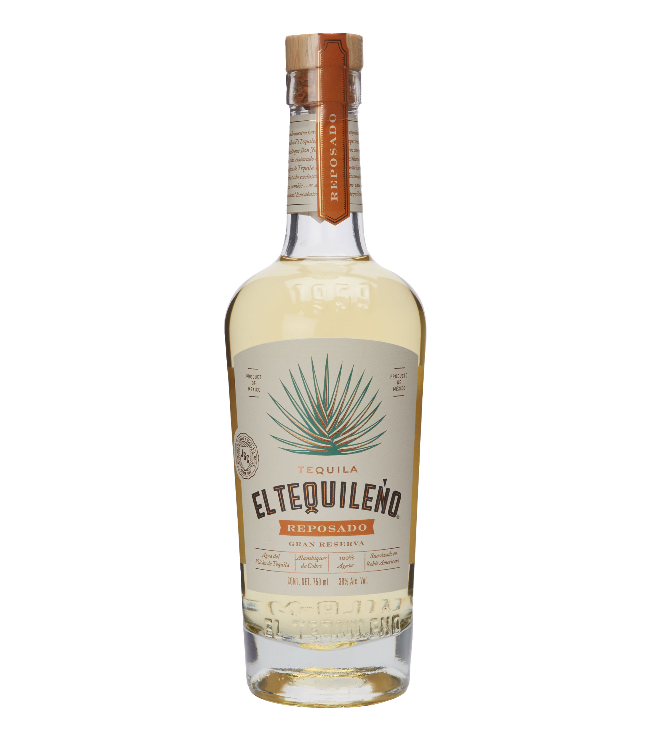 El Tequileño: Tequila reposado Gran Reserva El Tequileño, 750 ml | El ...