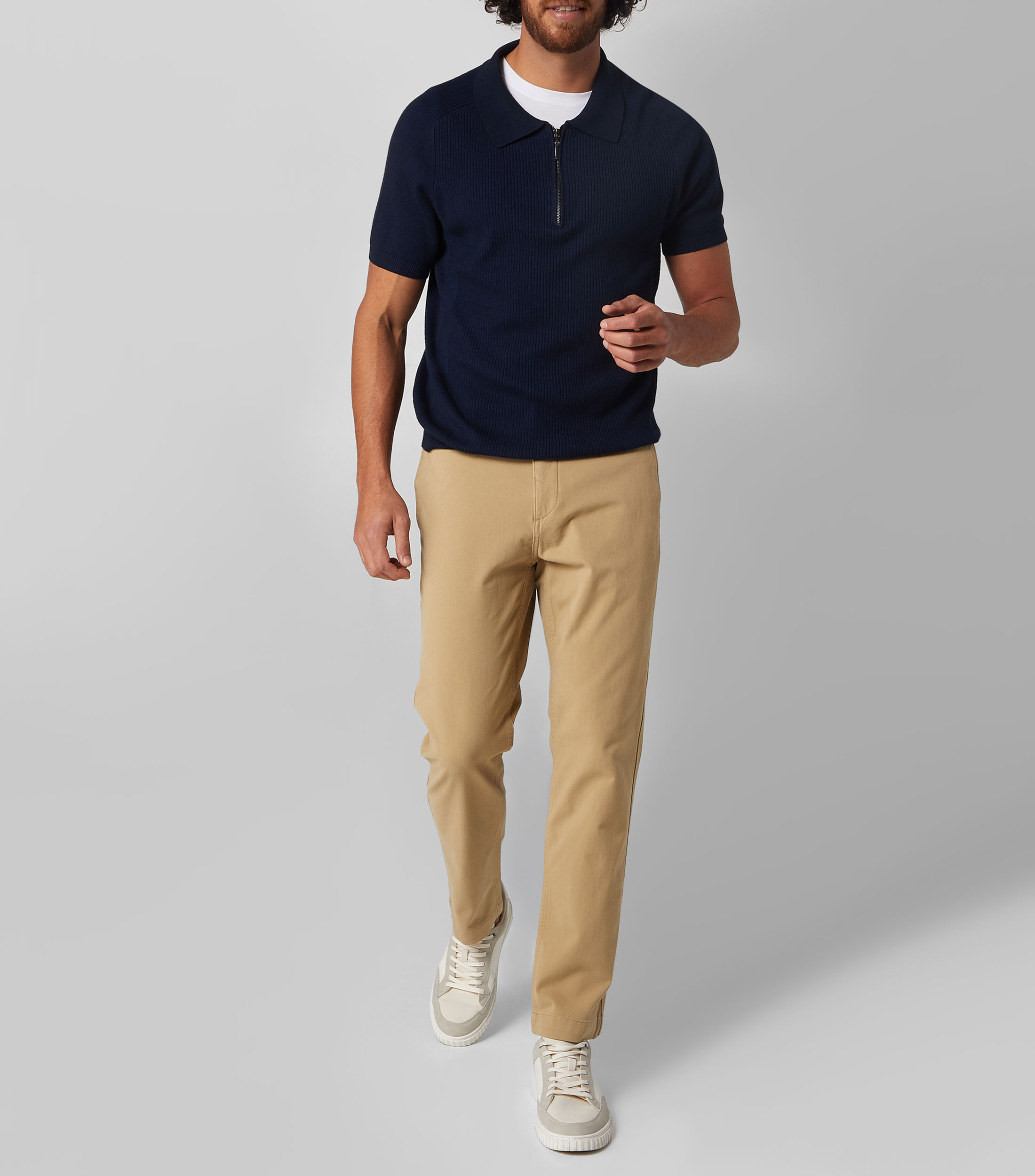 Pantalón liso California Khaki Hombre