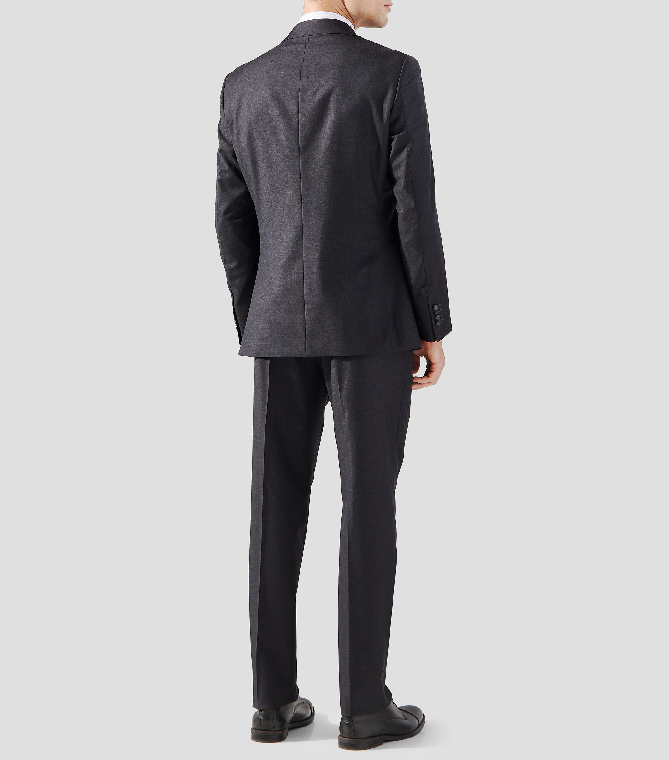 Traje de lana corte regular Hombre