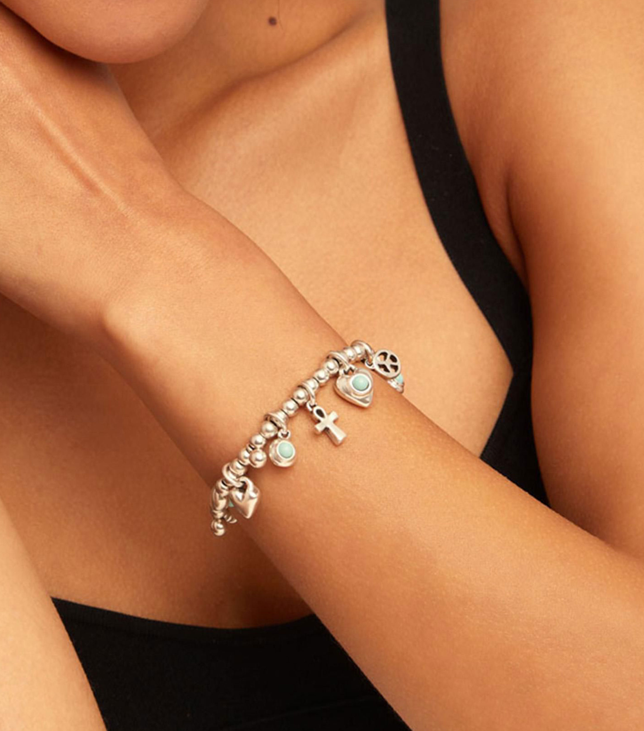 Pulsera con colgantes Mujer