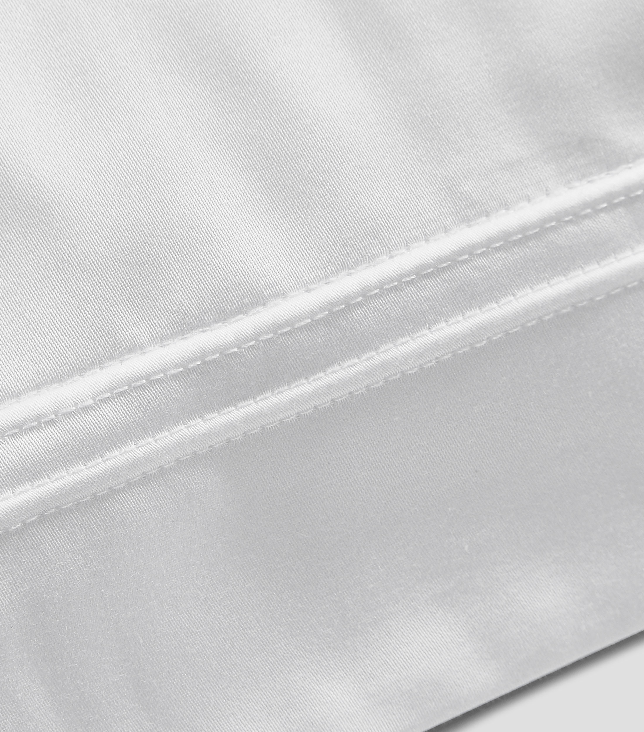 Funda para almohada Estándar en algodón orgánico Triomphe blanca
