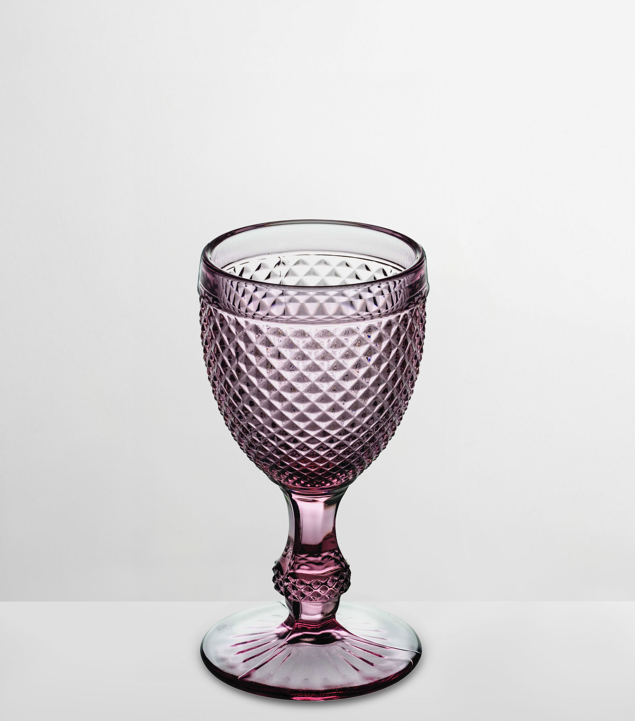 Set 4 Copas para Agua Bicos Rosa