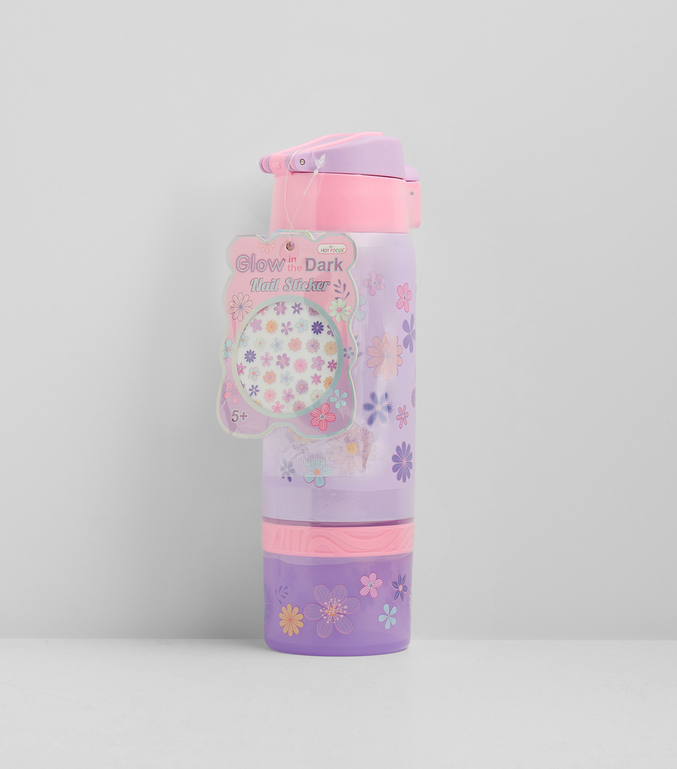 Termo 2 en 1 Flower morado