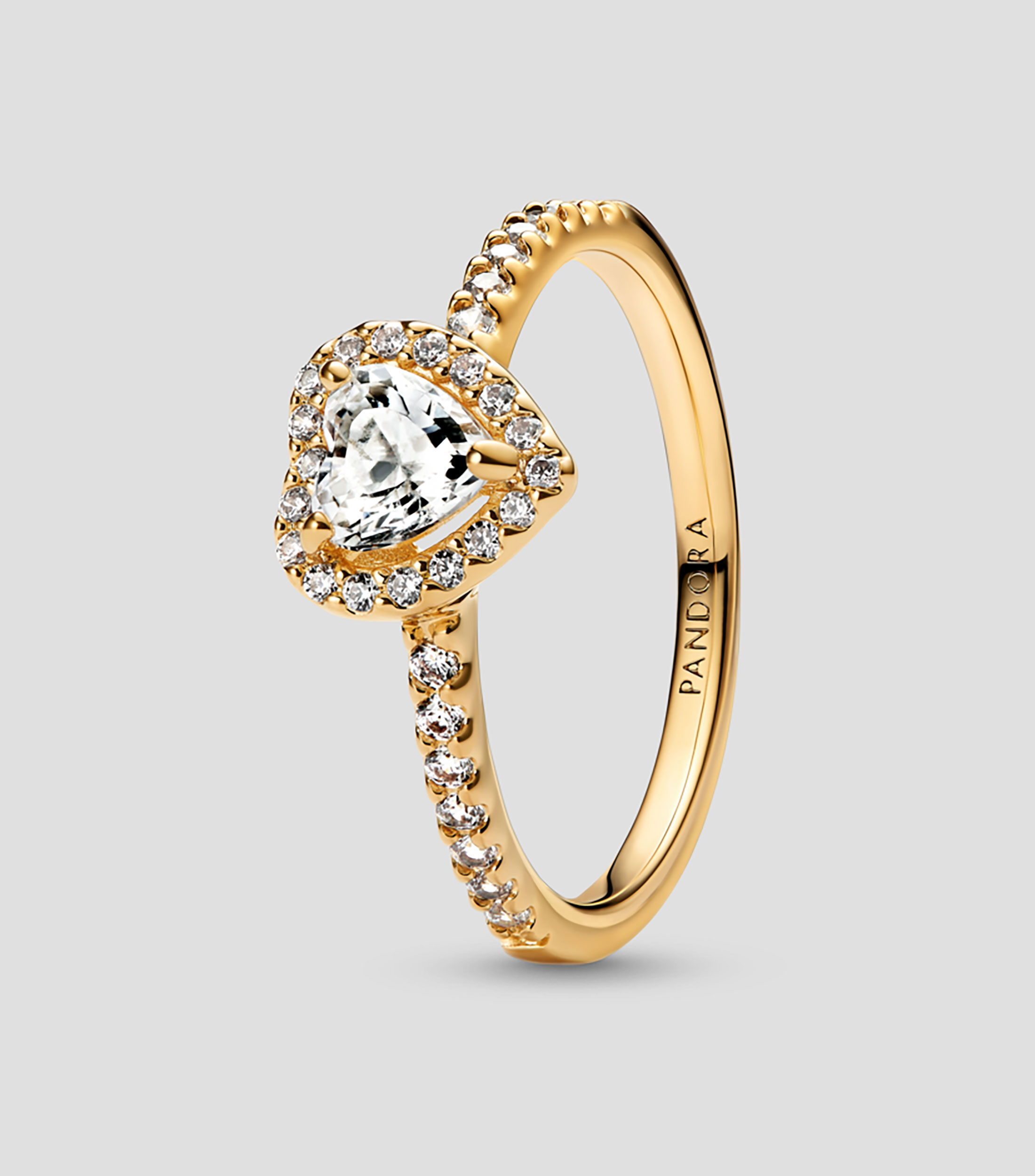 Anillo en Plata Corazón en Relieve Mujer