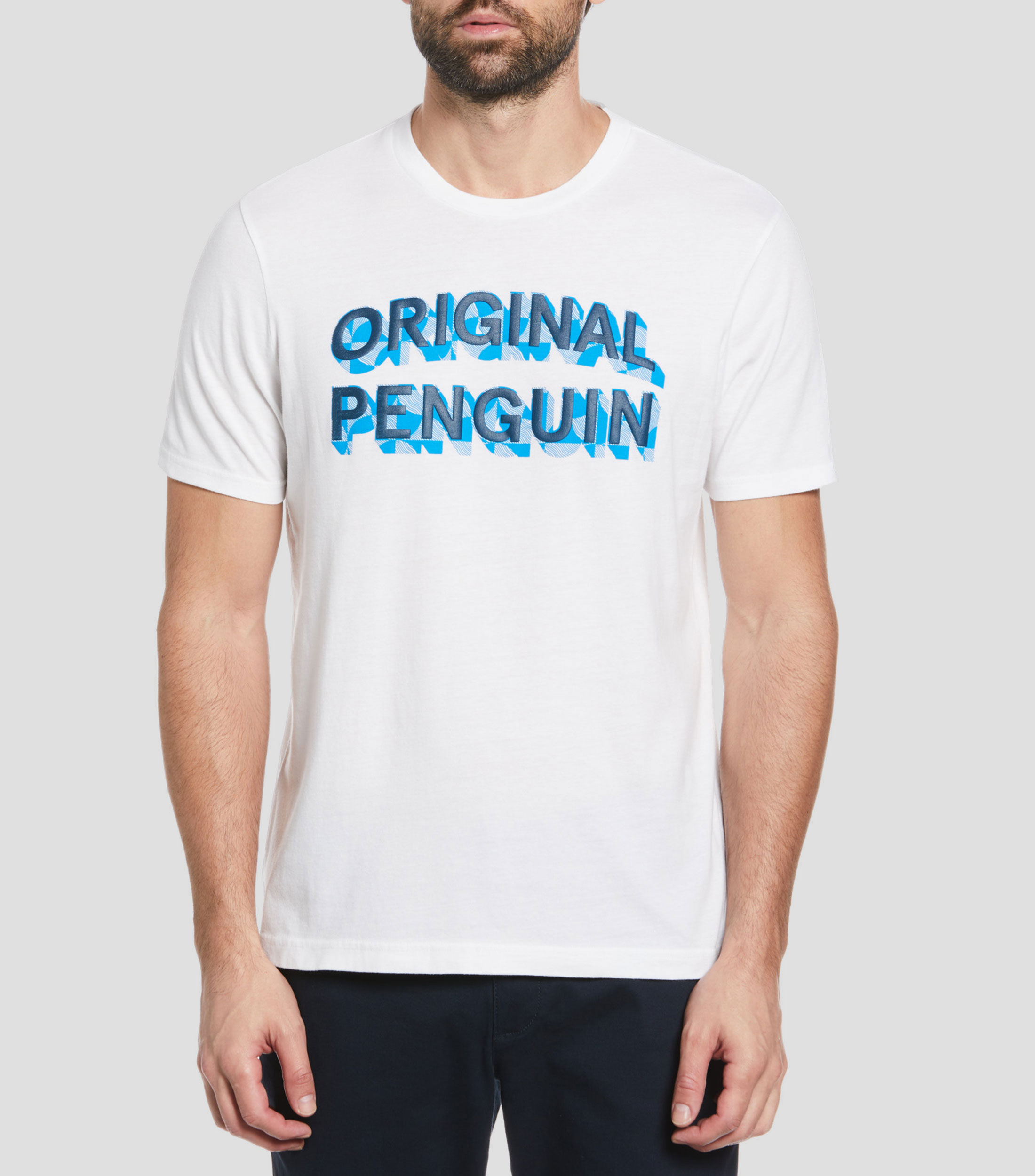 Playeras Blancas Playera Penguin Hombre Ropa De Hombre Original