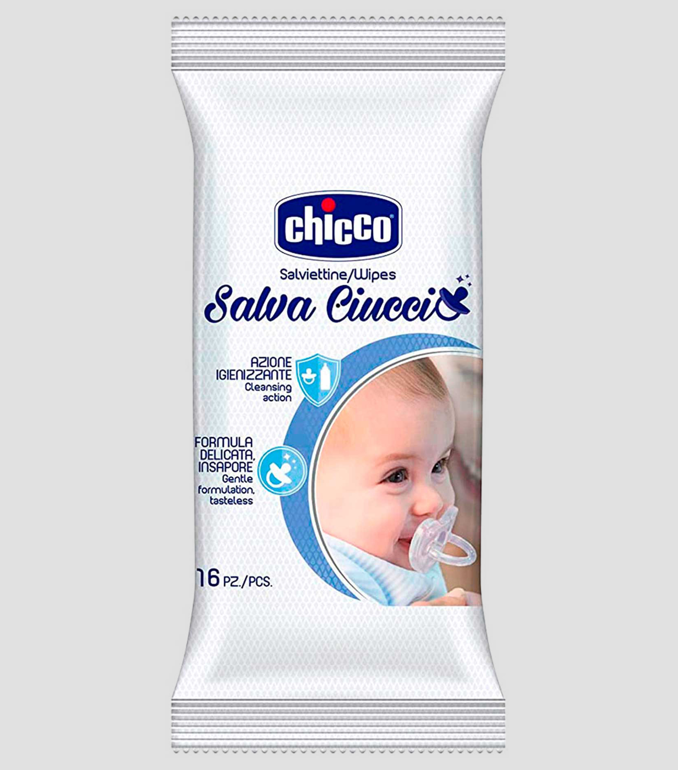 Toallitas limpiadoras de chupones