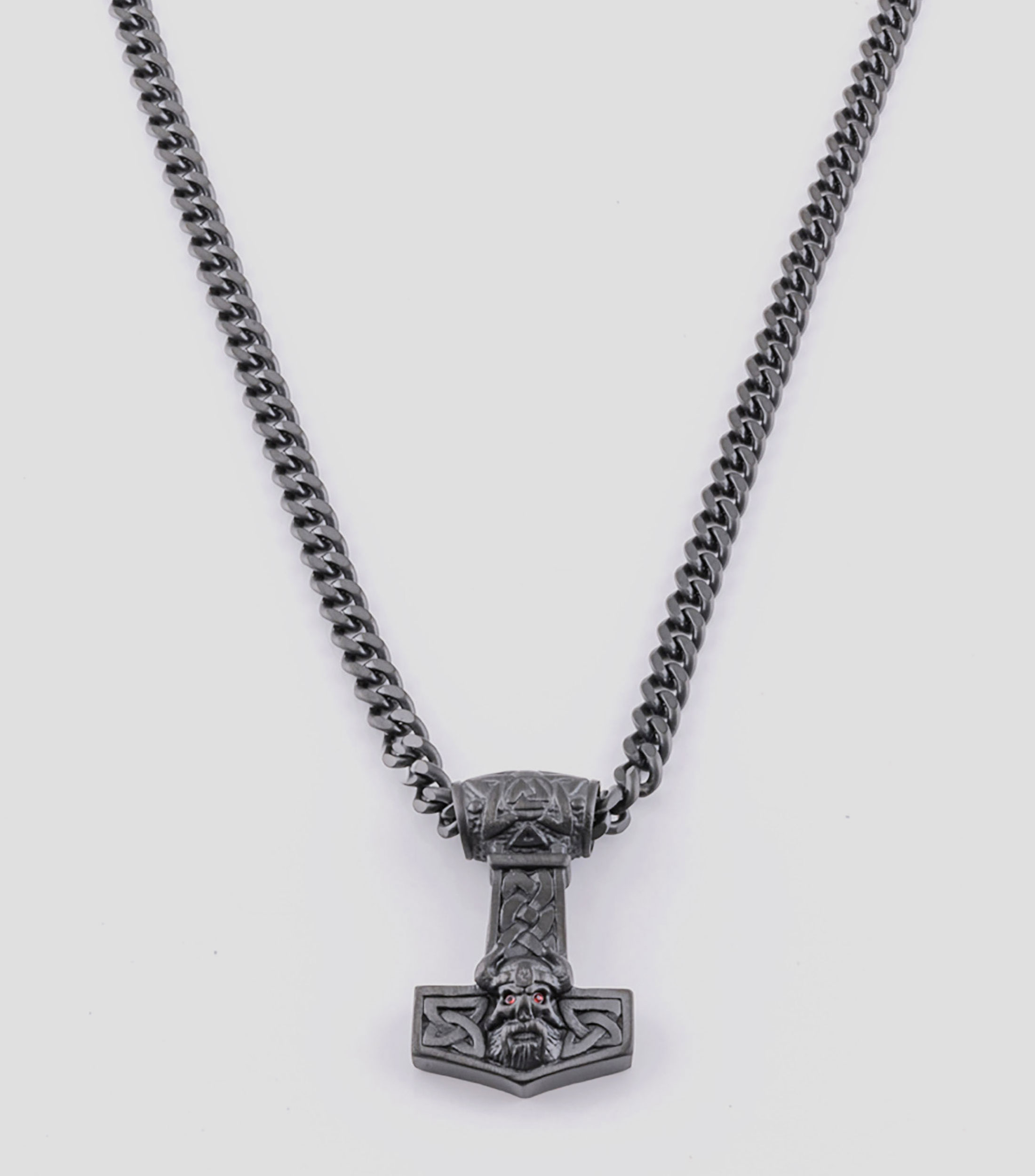 Collar con dije vikingo Hombre
