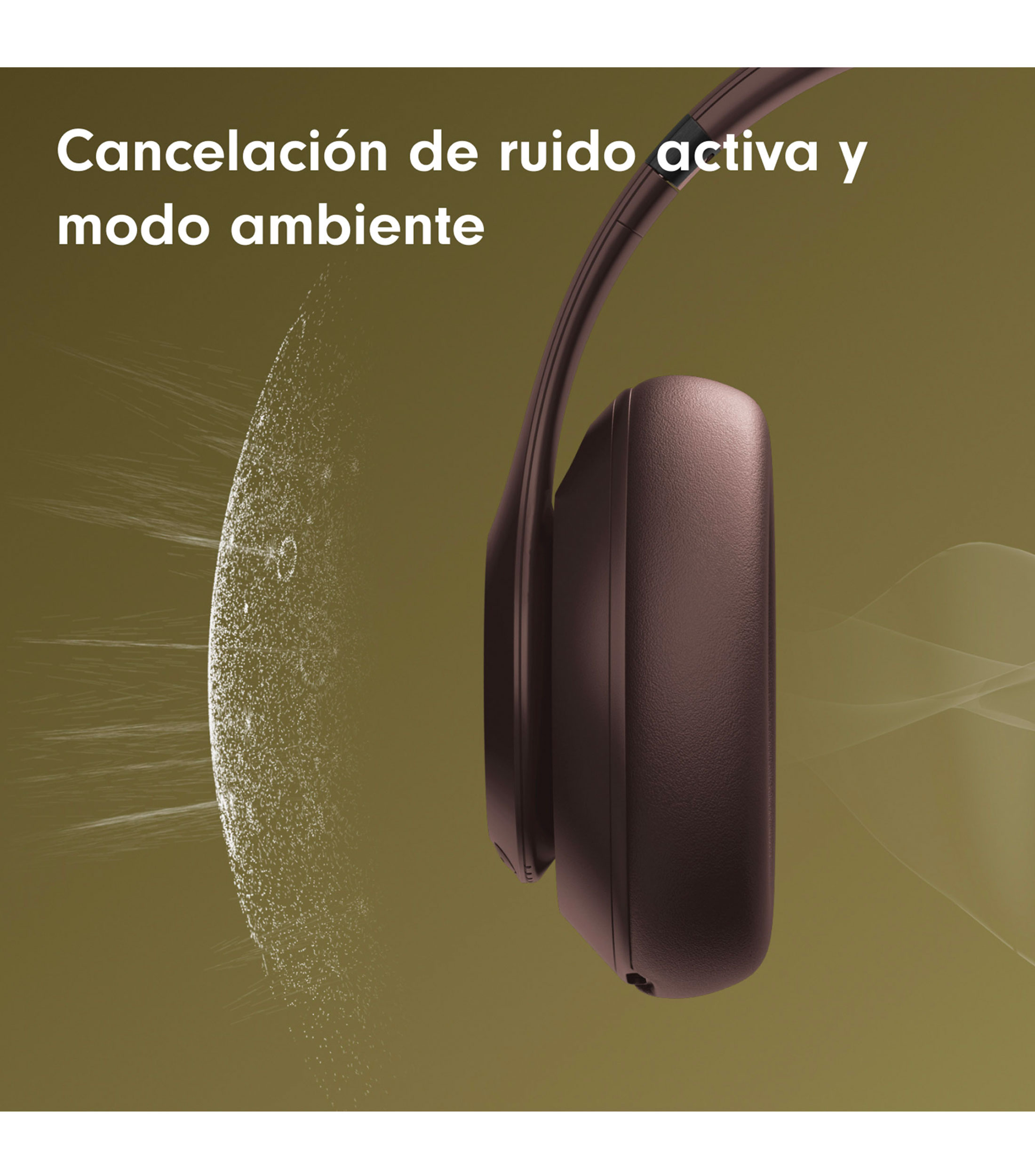 Audífonos inalámbricos Bluetooth 5.3 Beats Studio Pro Café Oscuro