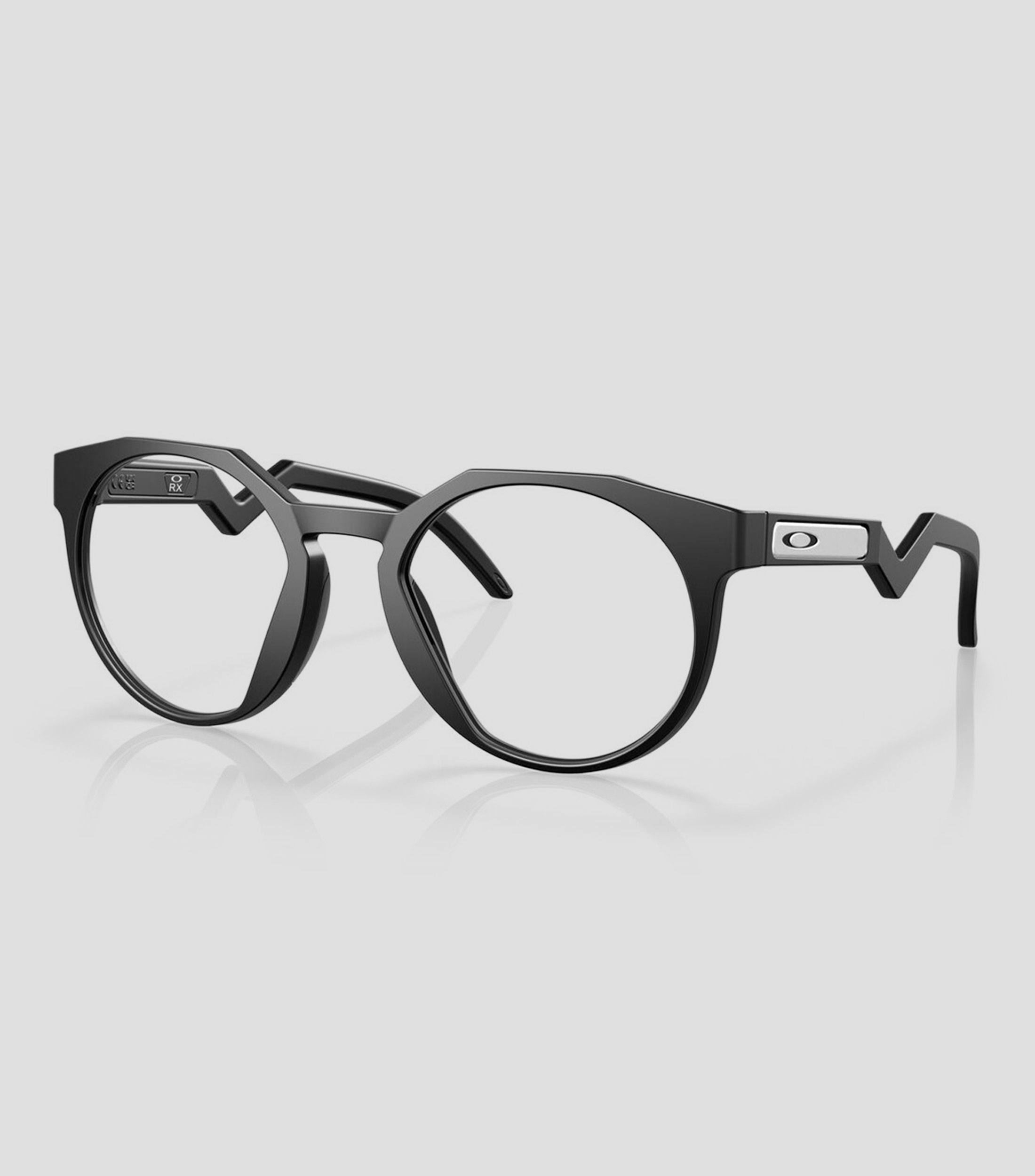 Lentes oftálmicos redondos Hstn negros Hombre