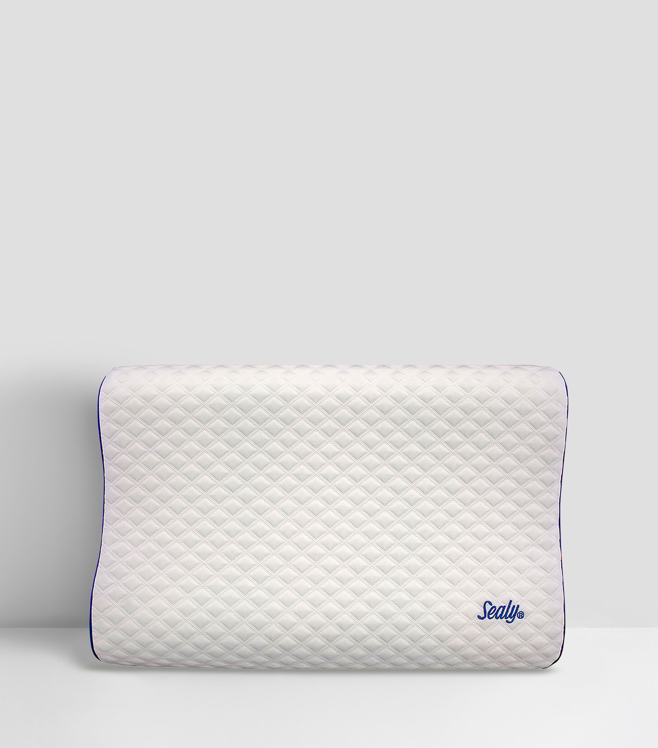 Almohada Memory Foam Cervical Confort Firme Original Blanca