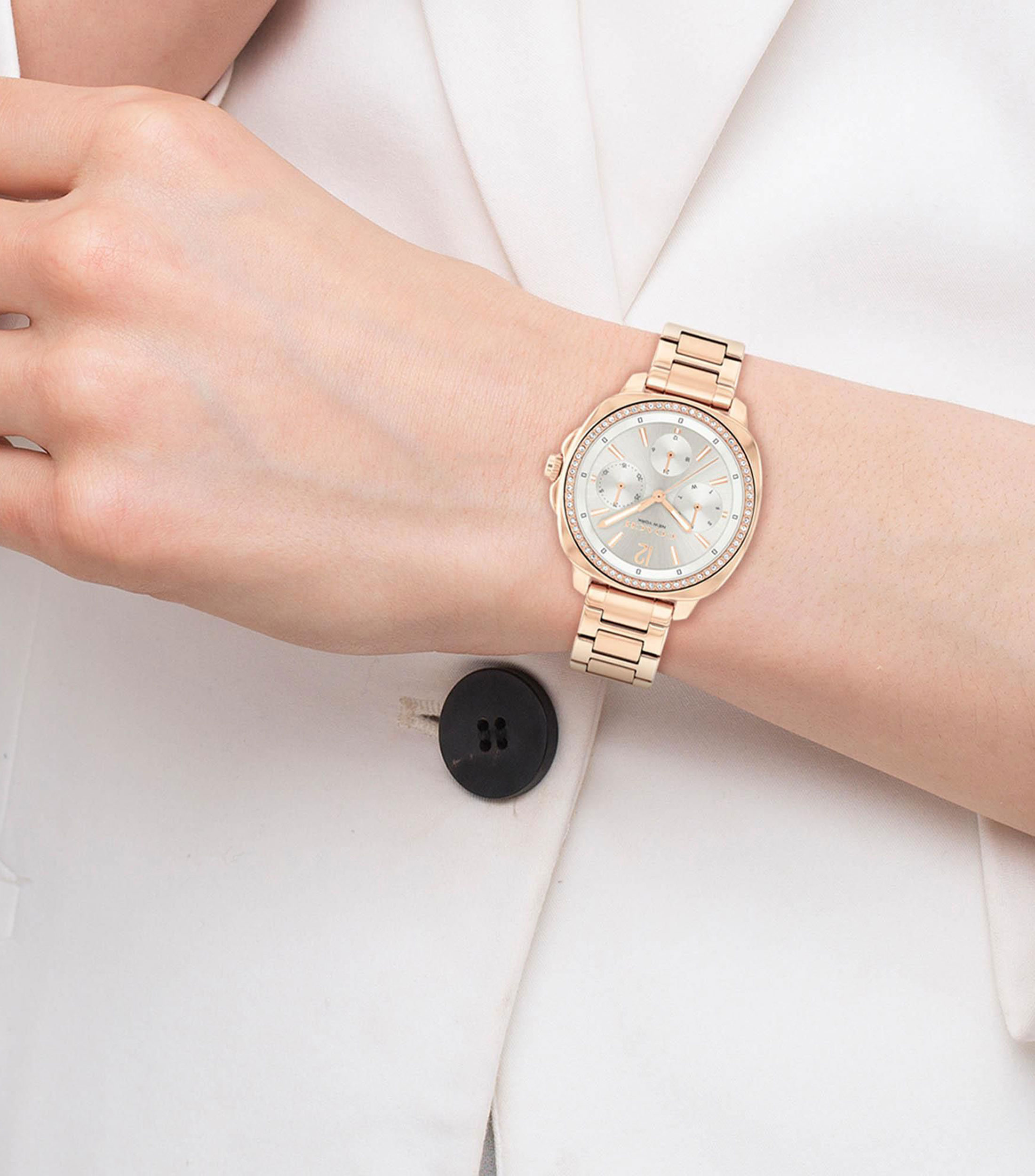 Reloj para Mujer Kitt Deportivo Oro Rosa
