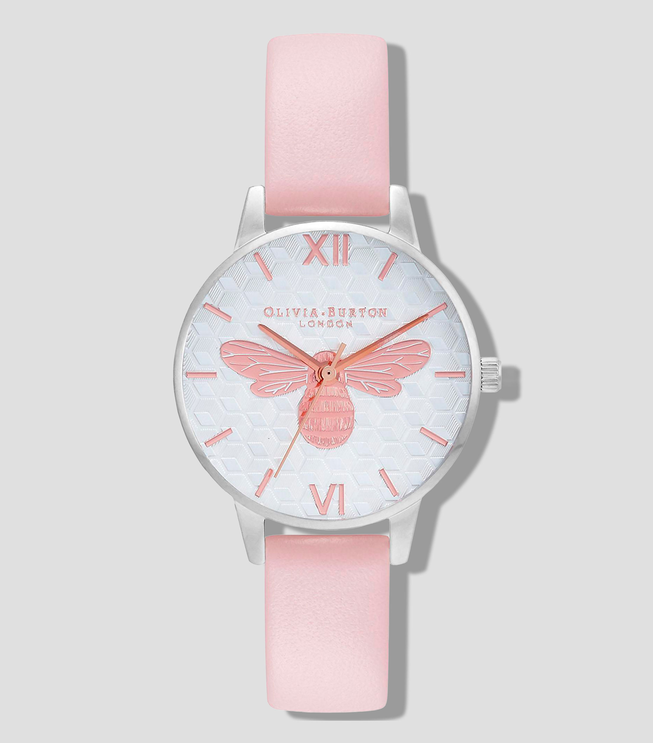 Reloj para Mujer Honey Bee Casual Plateado