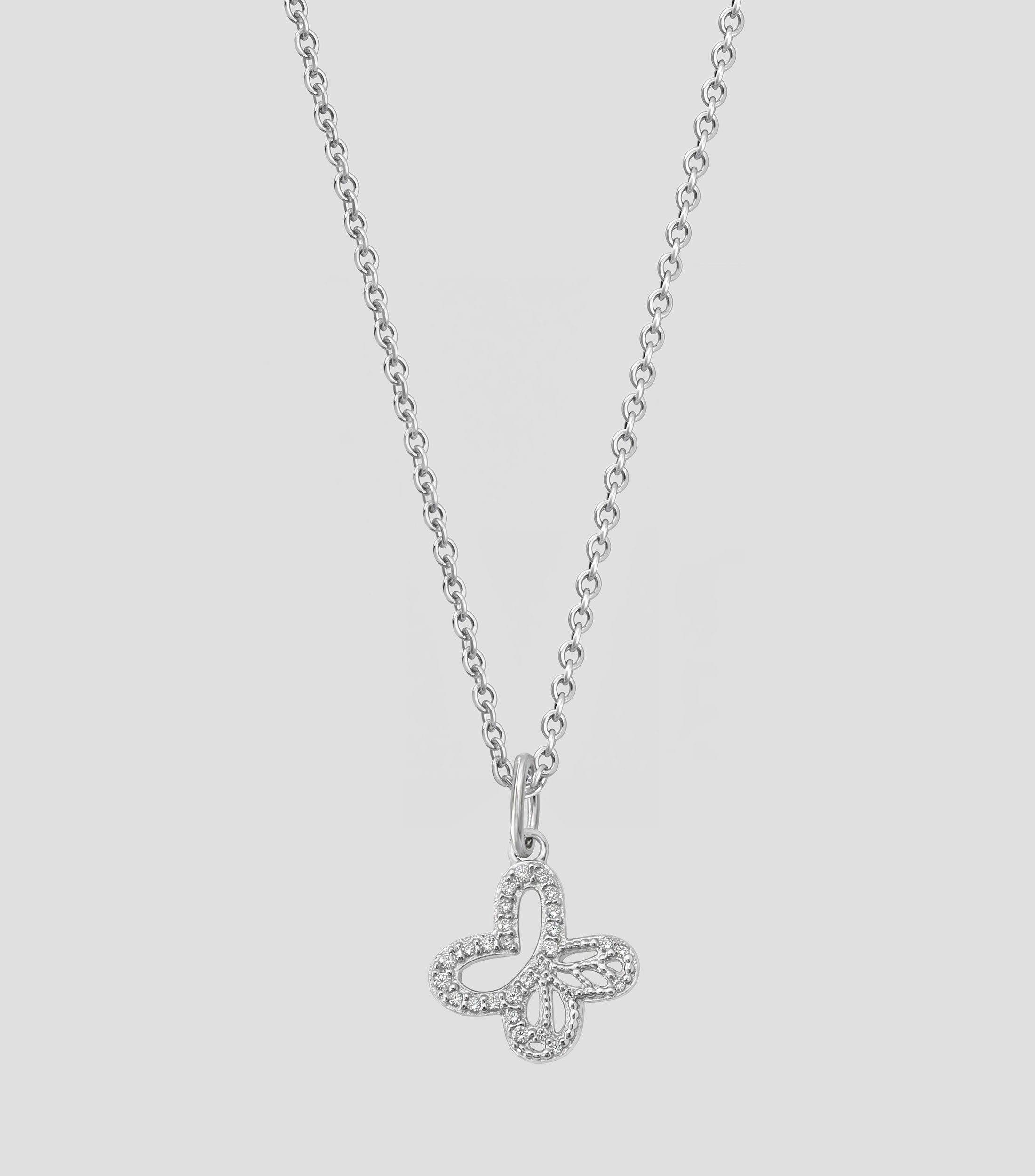 Dije en plata .925 Monarca con circonias Mujer