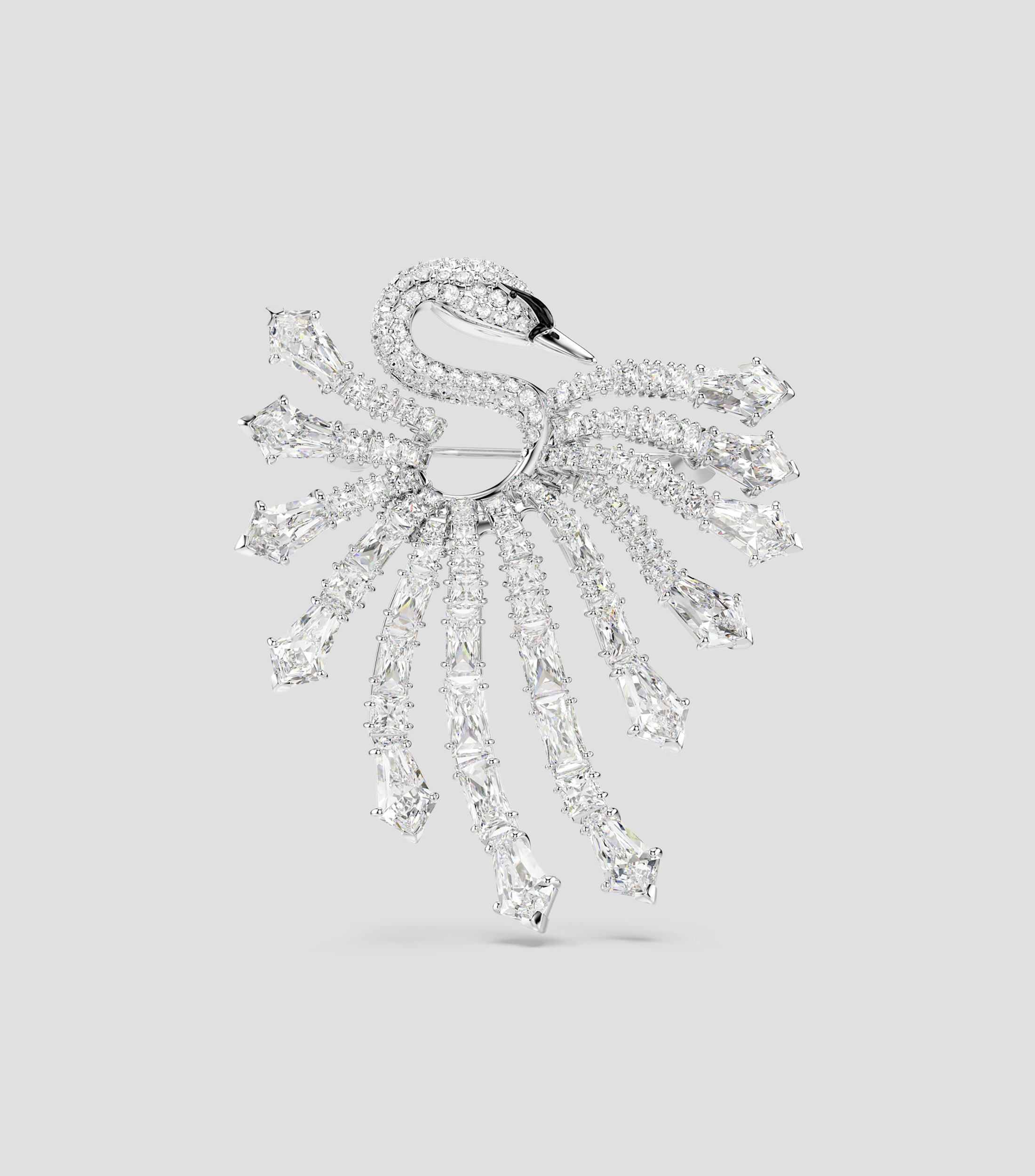 Broche cisne Vienna Unisex