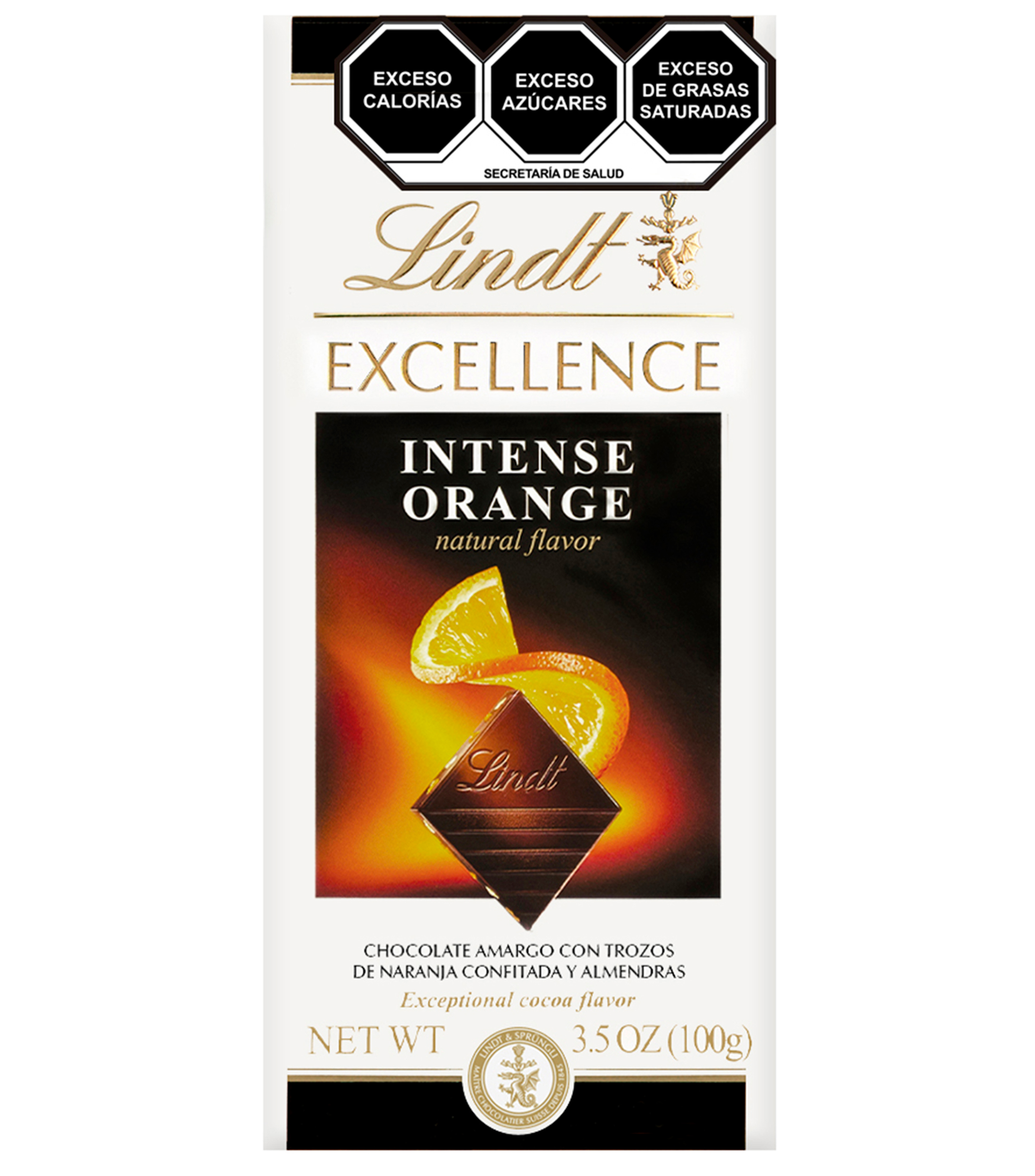 Chocolate Excellence Intense Orange, 100 gr