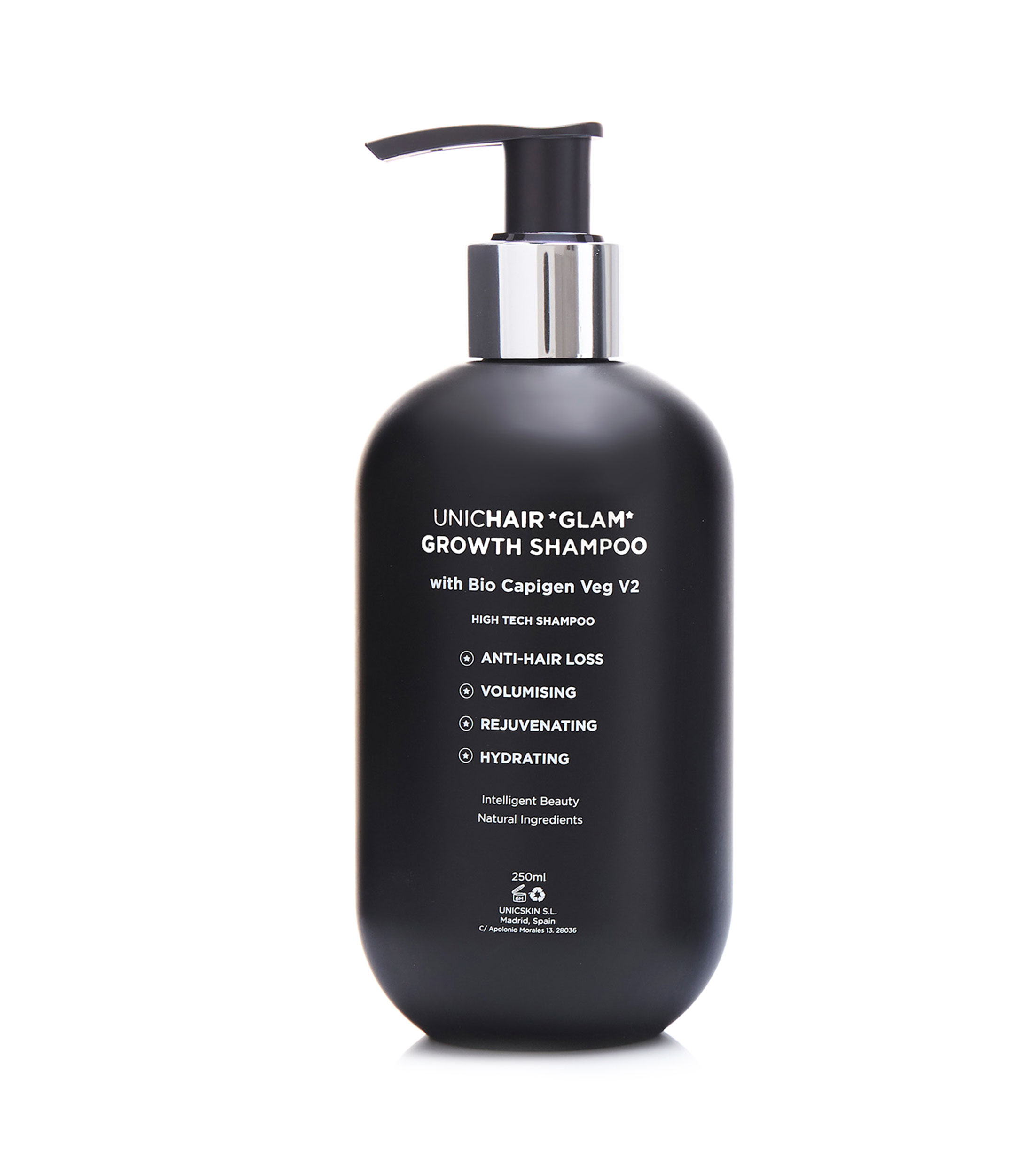 Shampoo para Cabello Unichair Glam, 100 ml