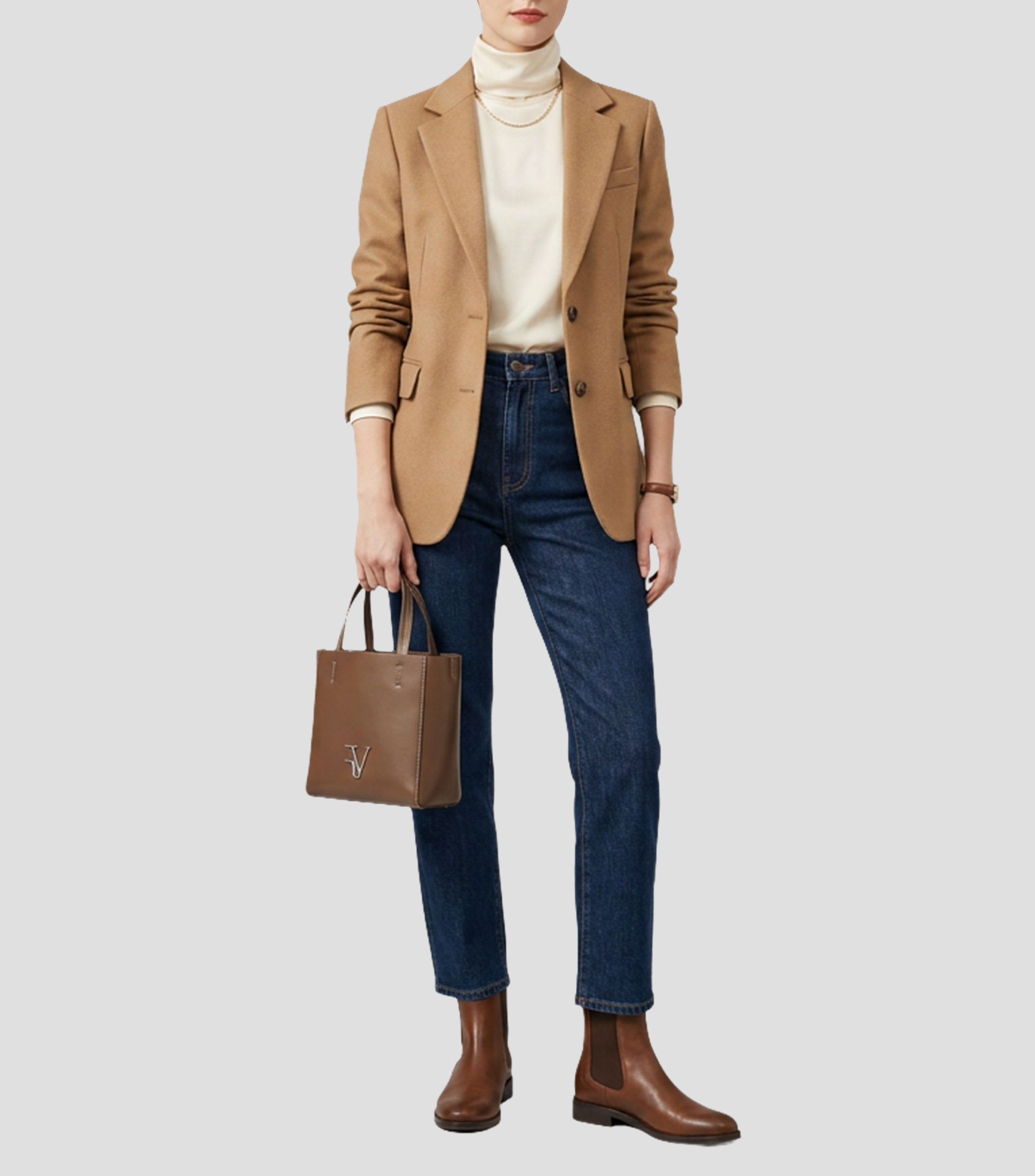 Bolsa tote lisa Mujer