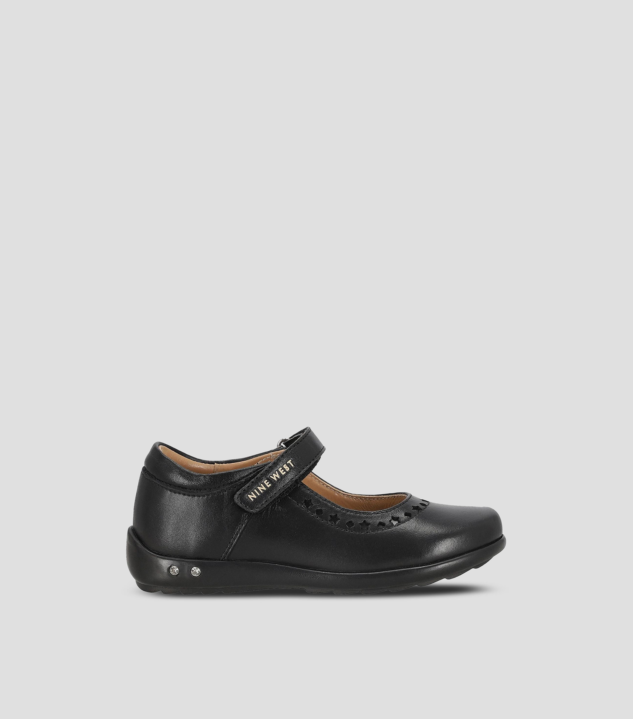 Flats con figuras en piel Niña