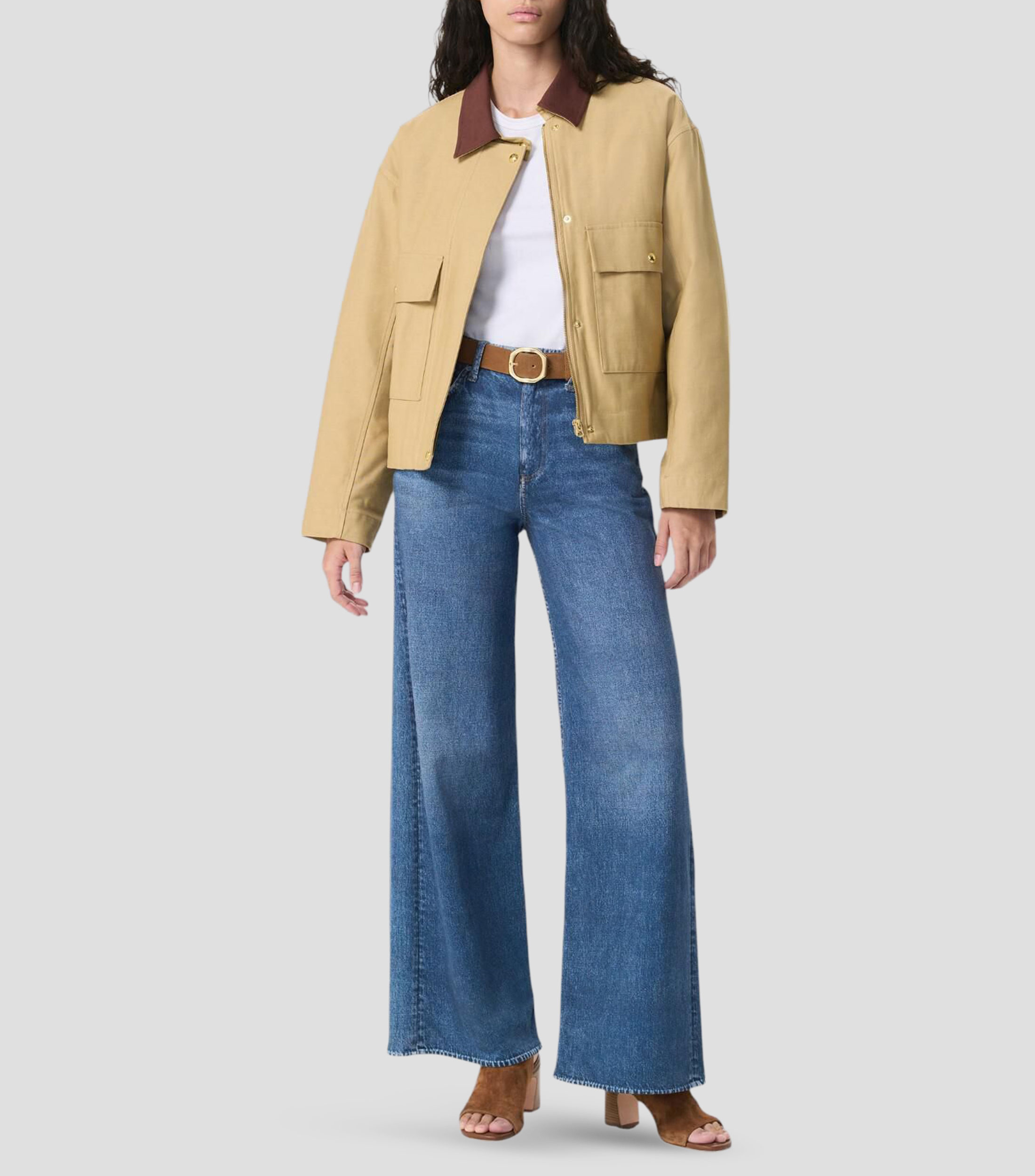 Jeans Wideleg Mujer