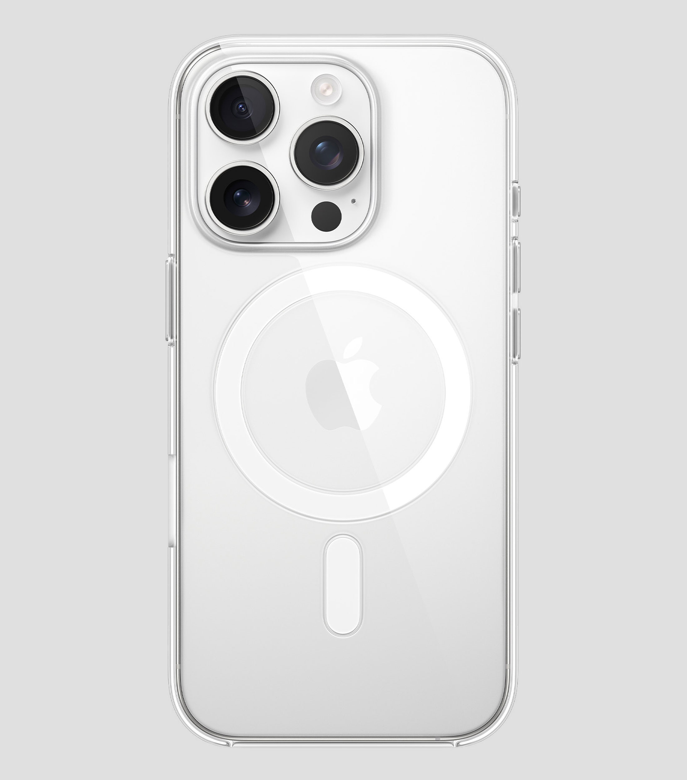 Funda transparente con MagSafe para iPhone 16 Pro