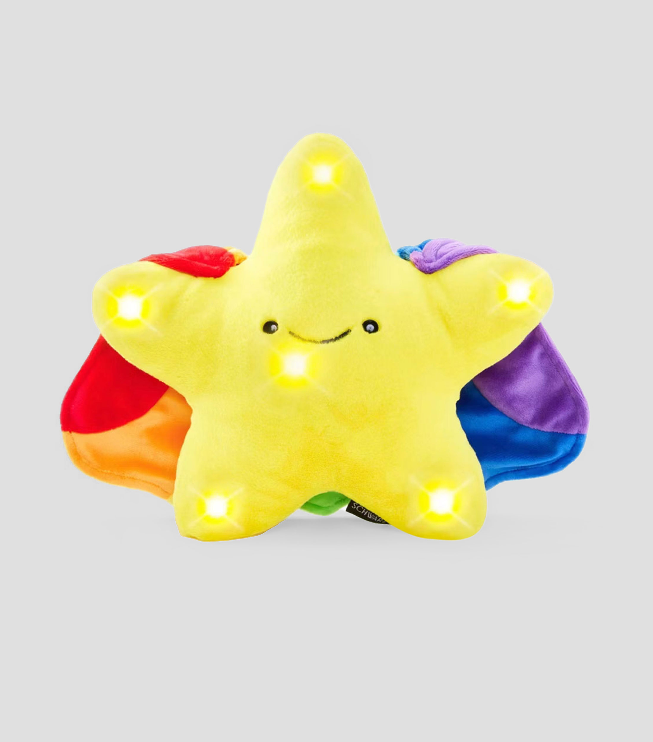 Estrella espacial de peluche con luz y sonido