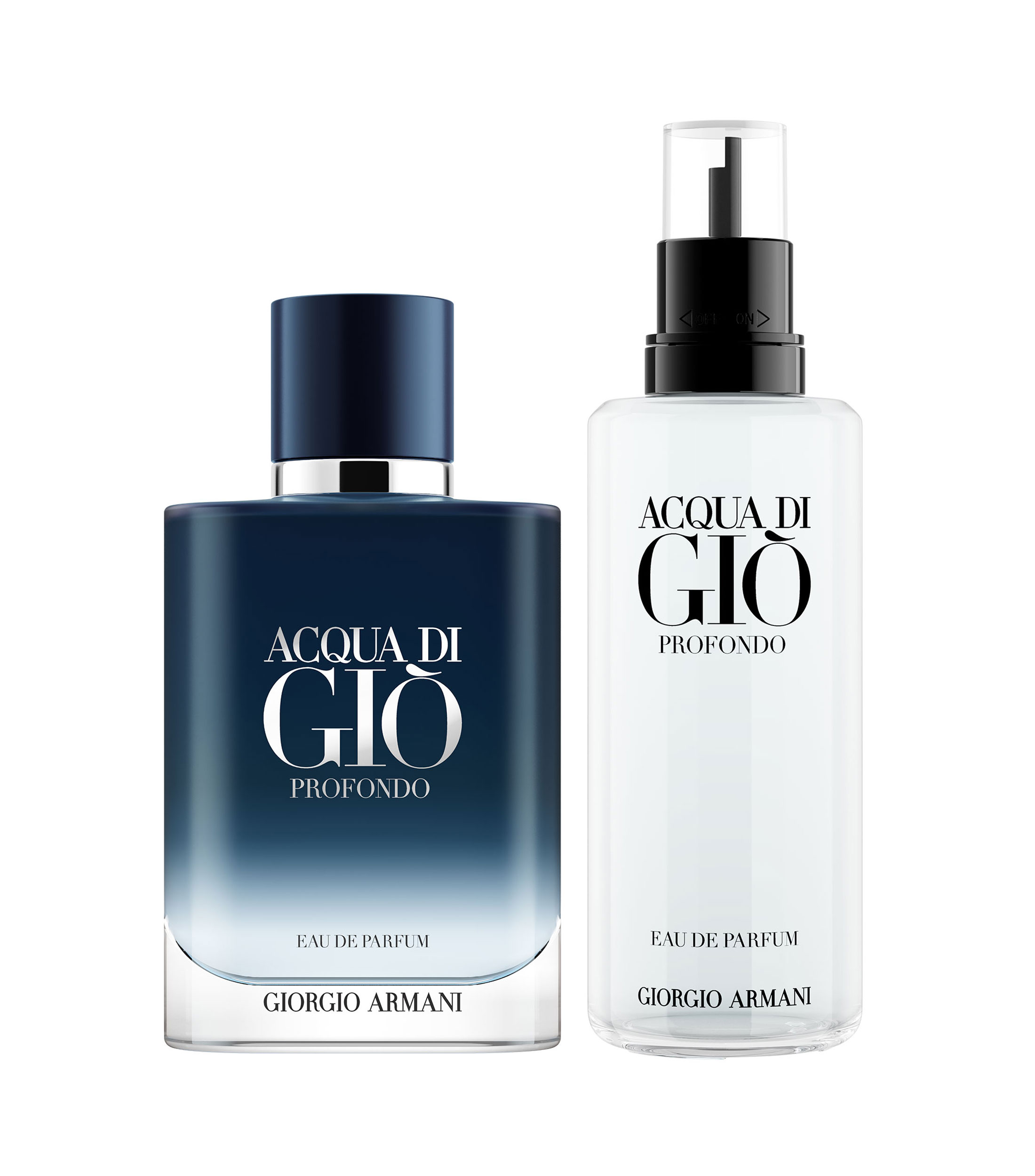 Refill Perfume Acqua Di Gio Profondo Eau de Parfum, 150 ml para Hombre