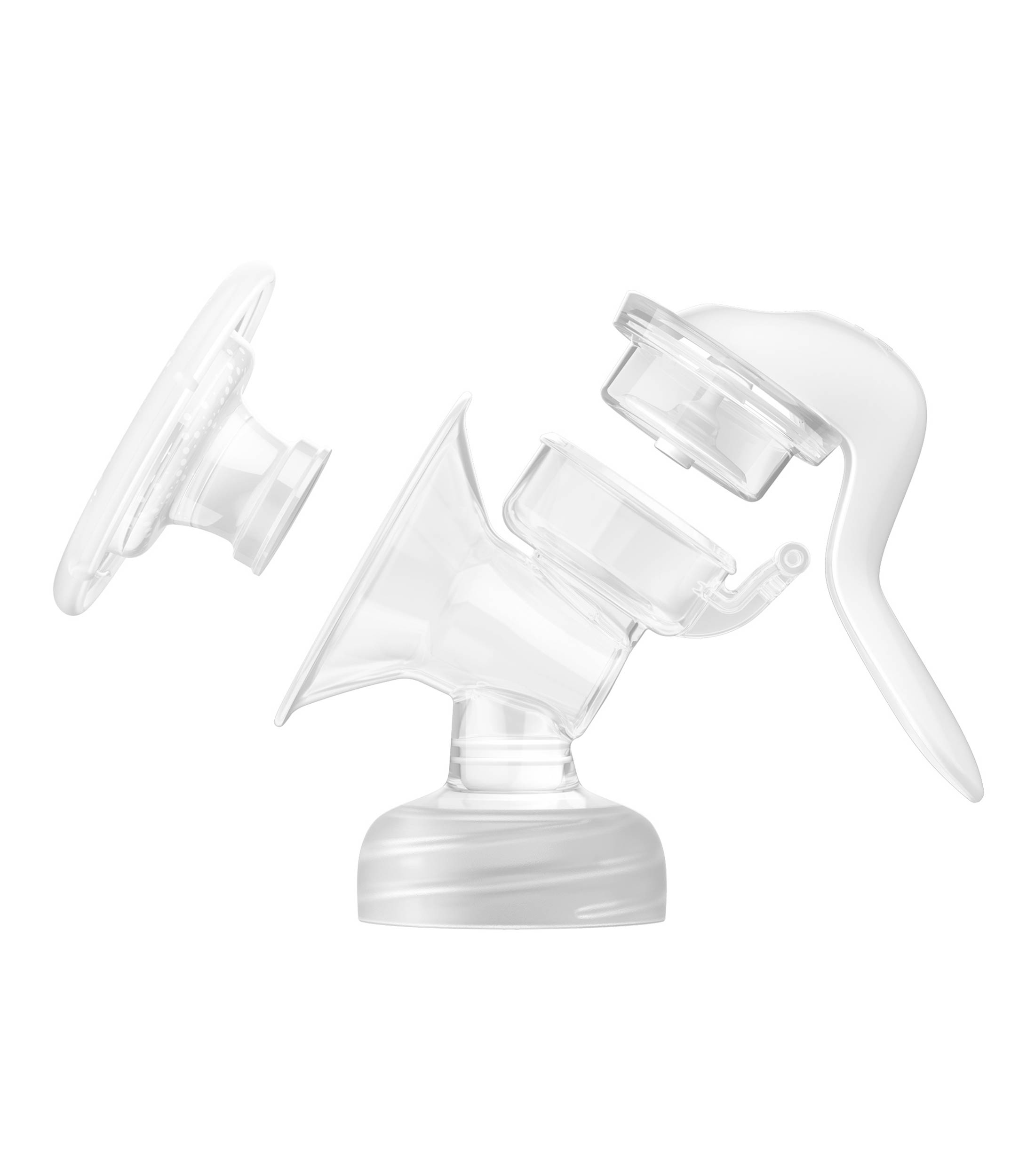 Extractor de leche manual con biberon