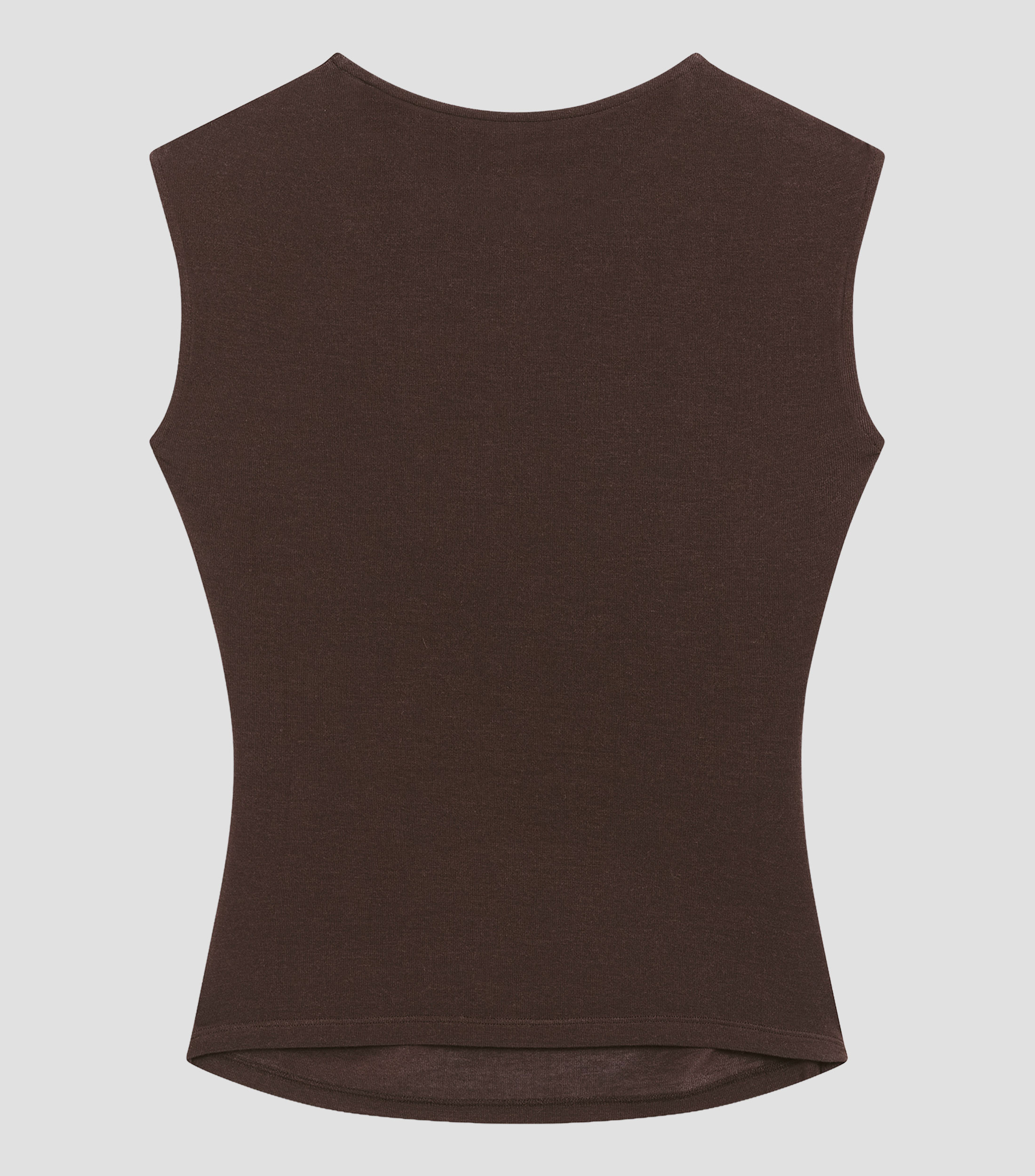 Playera cuello redondo manga corta lisa Mujer