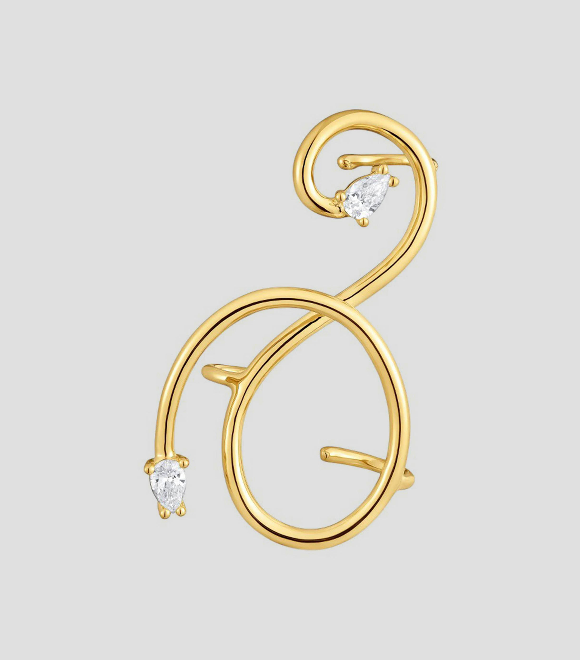 Earcuff en plata Lio LGD Mujer