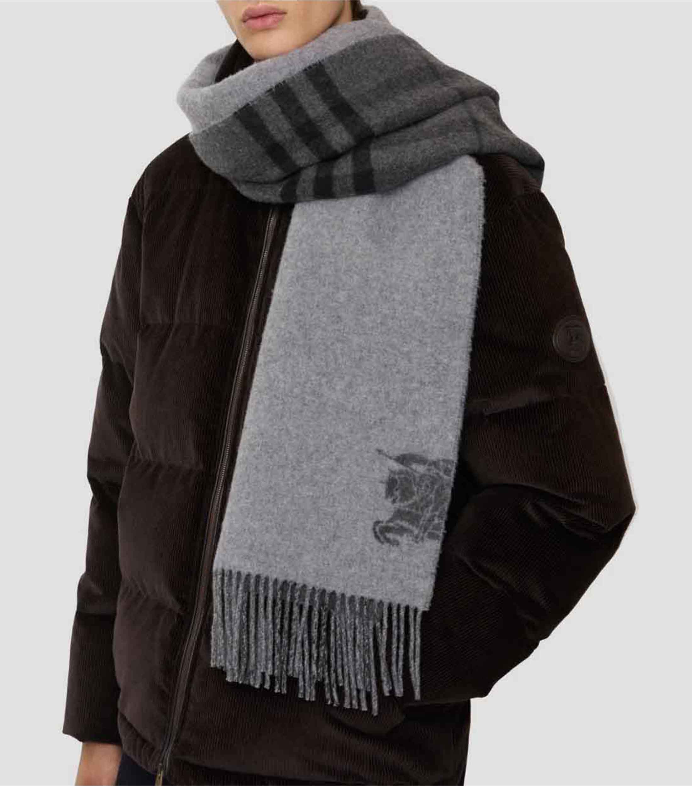 Bufanda Ancha Reversible Unisex