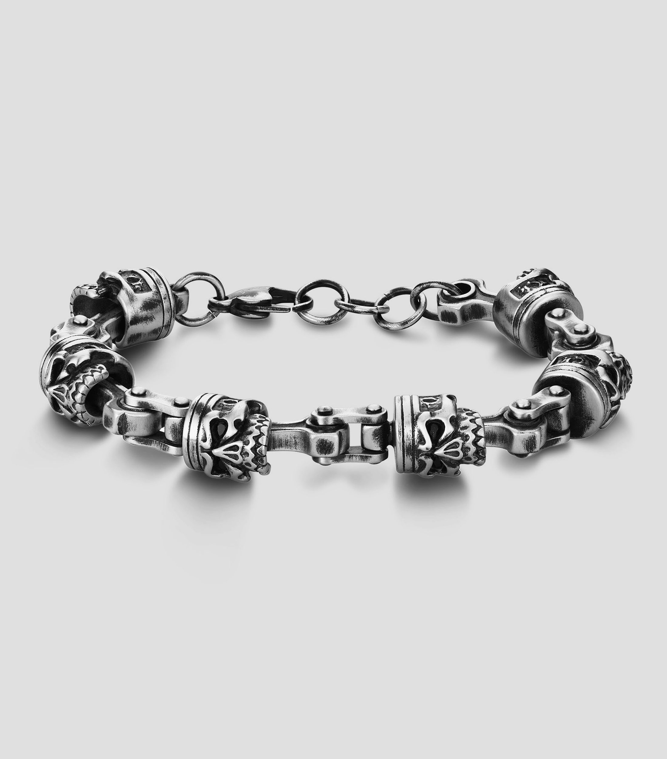 Pulsera Skull Piston Hombre