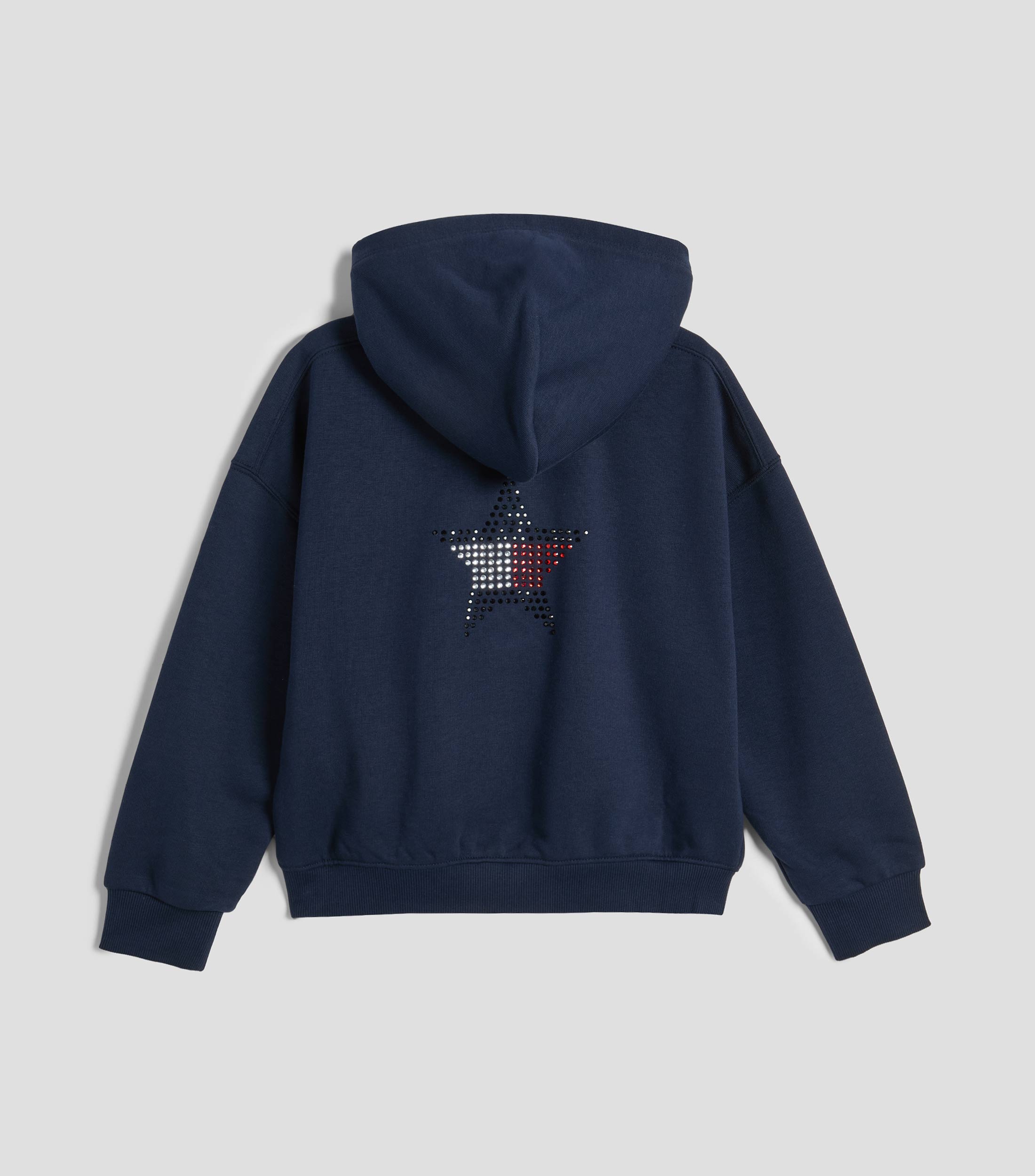 Sudadera canguro con cierre y capucha Niña