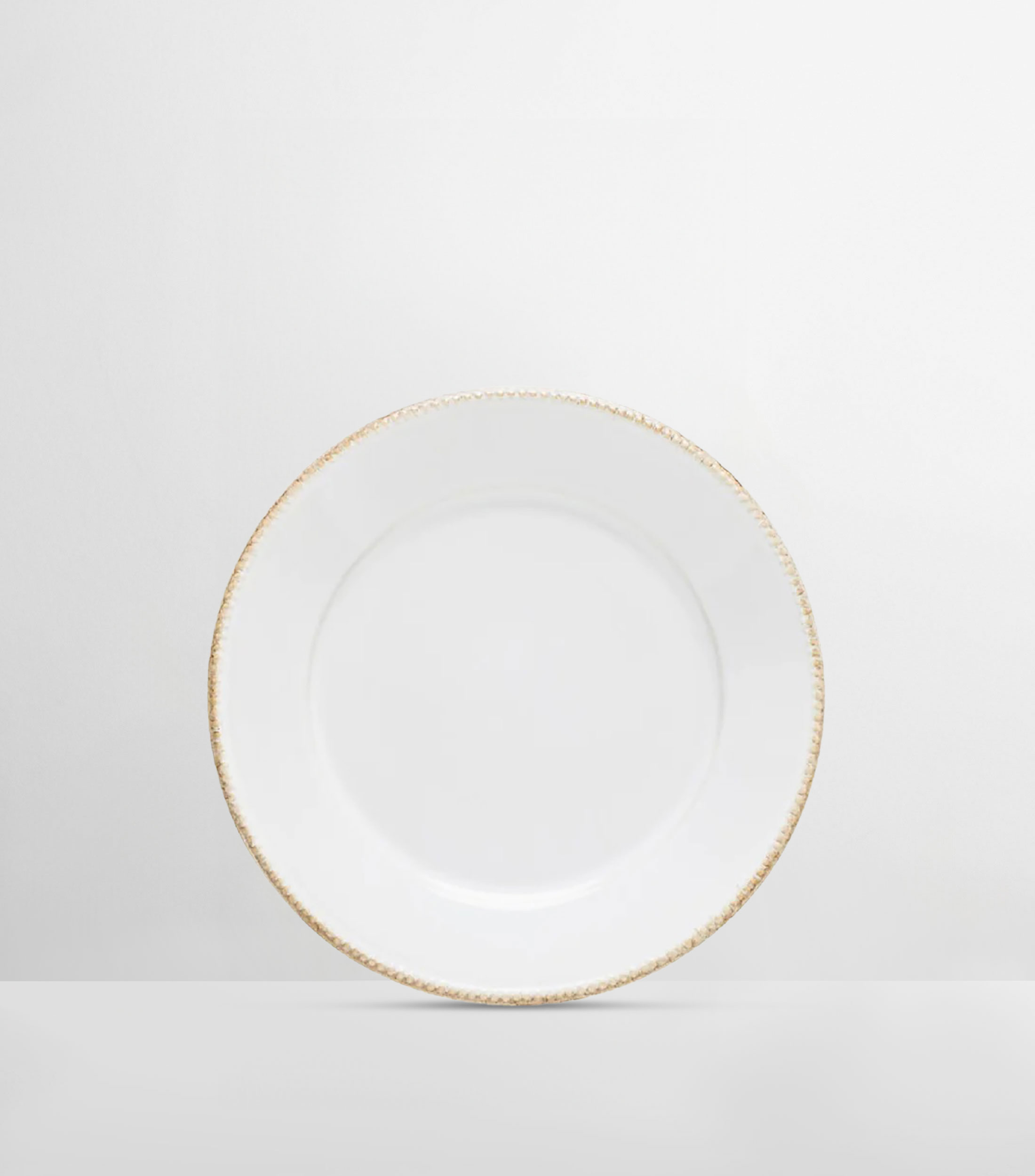 Plato para ensalada Luzia blanco