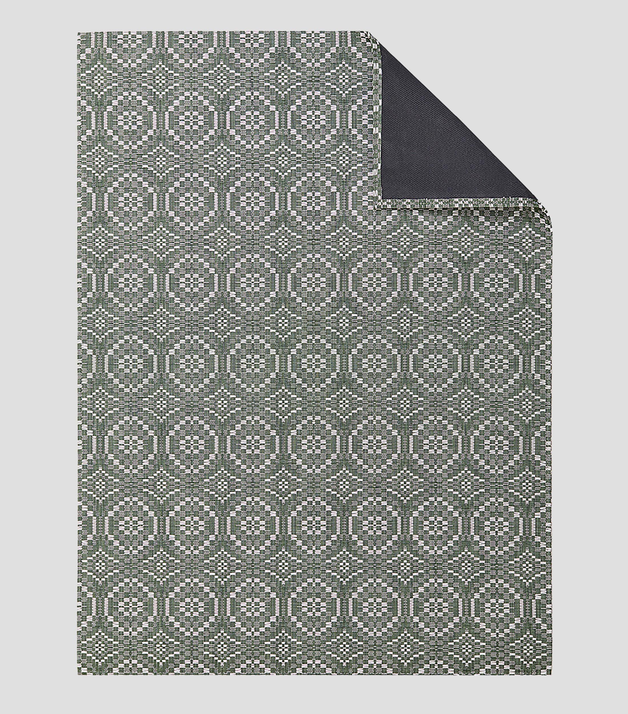 Tapete decorativo Overshot Thyme en polietileno 183 x 269 cm