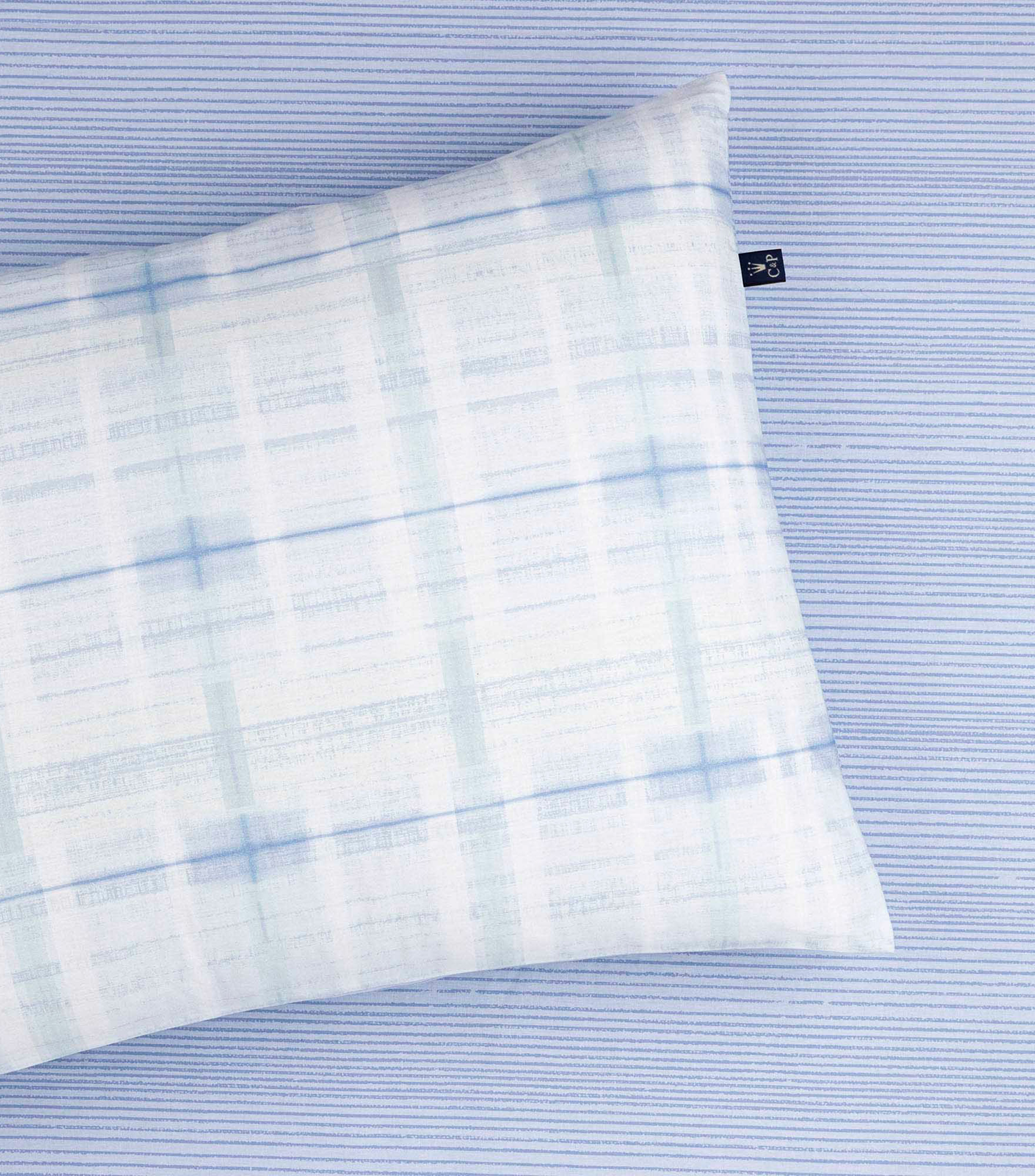 Juego de Edredon King Size en Algodon Bibury Blue