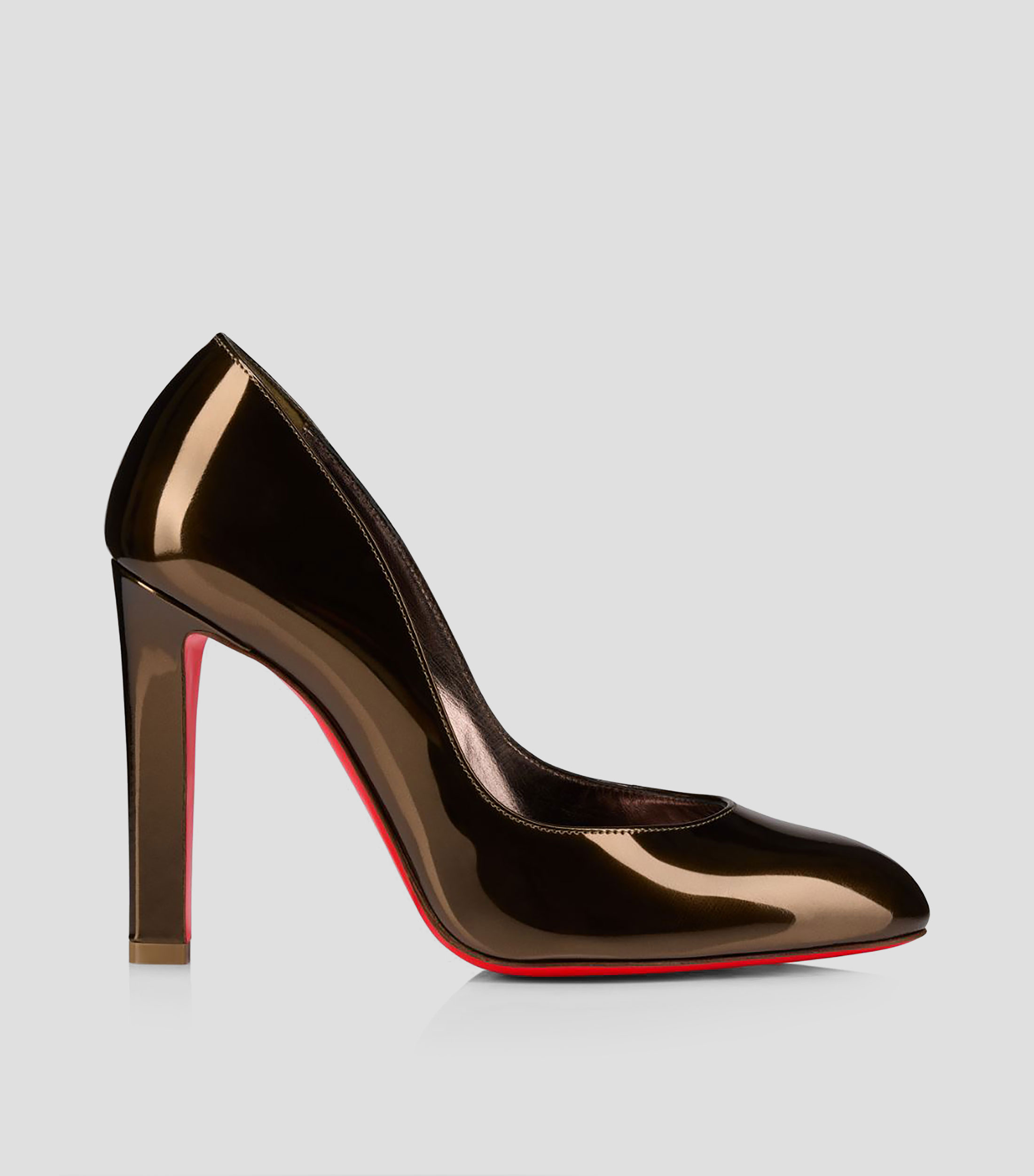 Zapatillas Pump Fannylove Bronce con Tacón Alto Mujer
