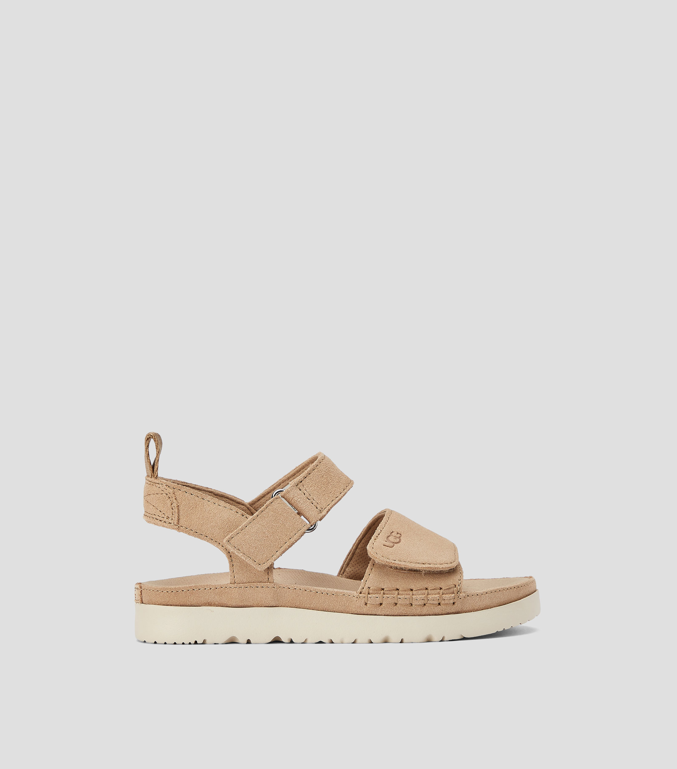 Sandalias planas en piel Niña