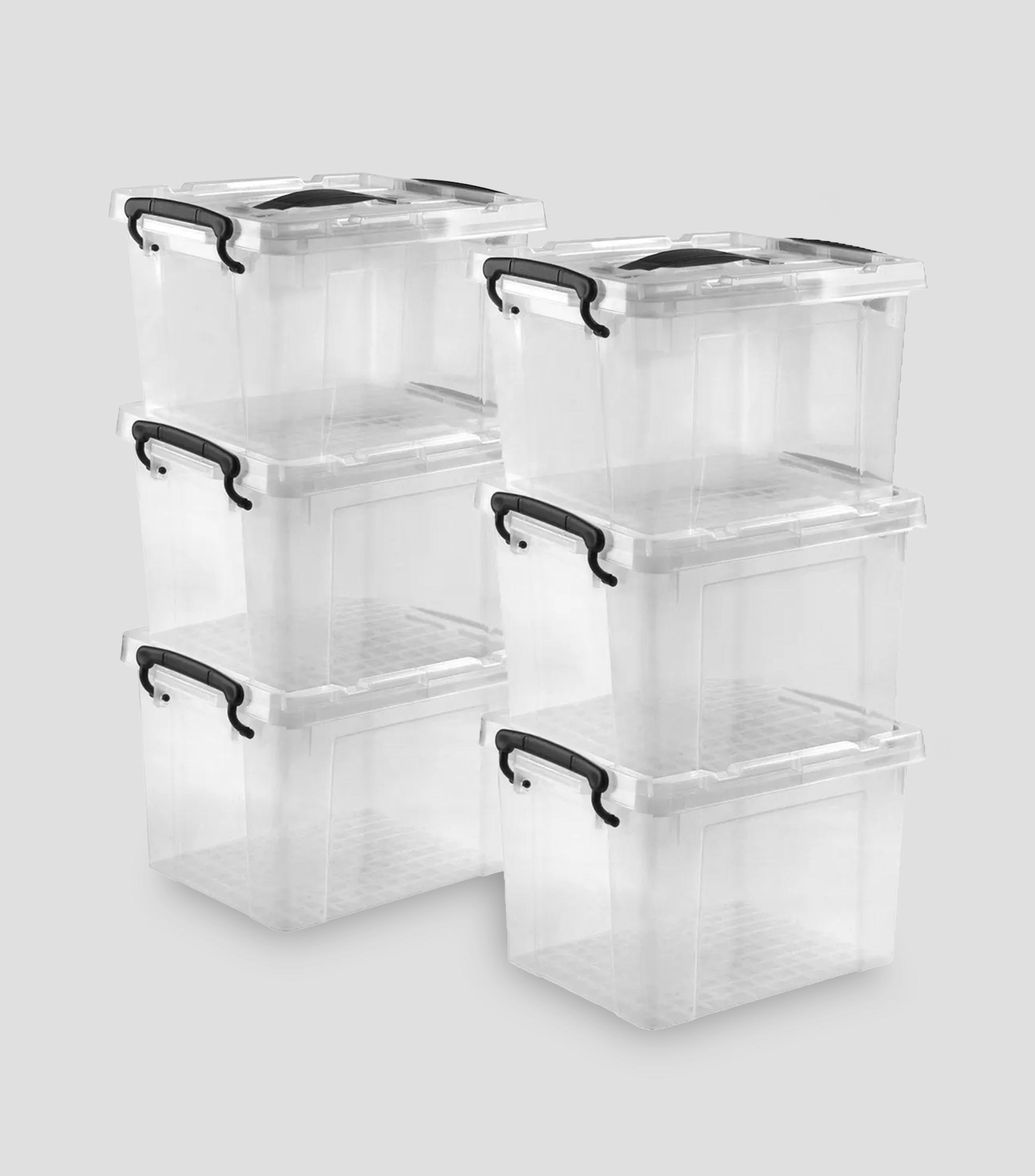 Set 6 cajas de almacenamiento multiusos
