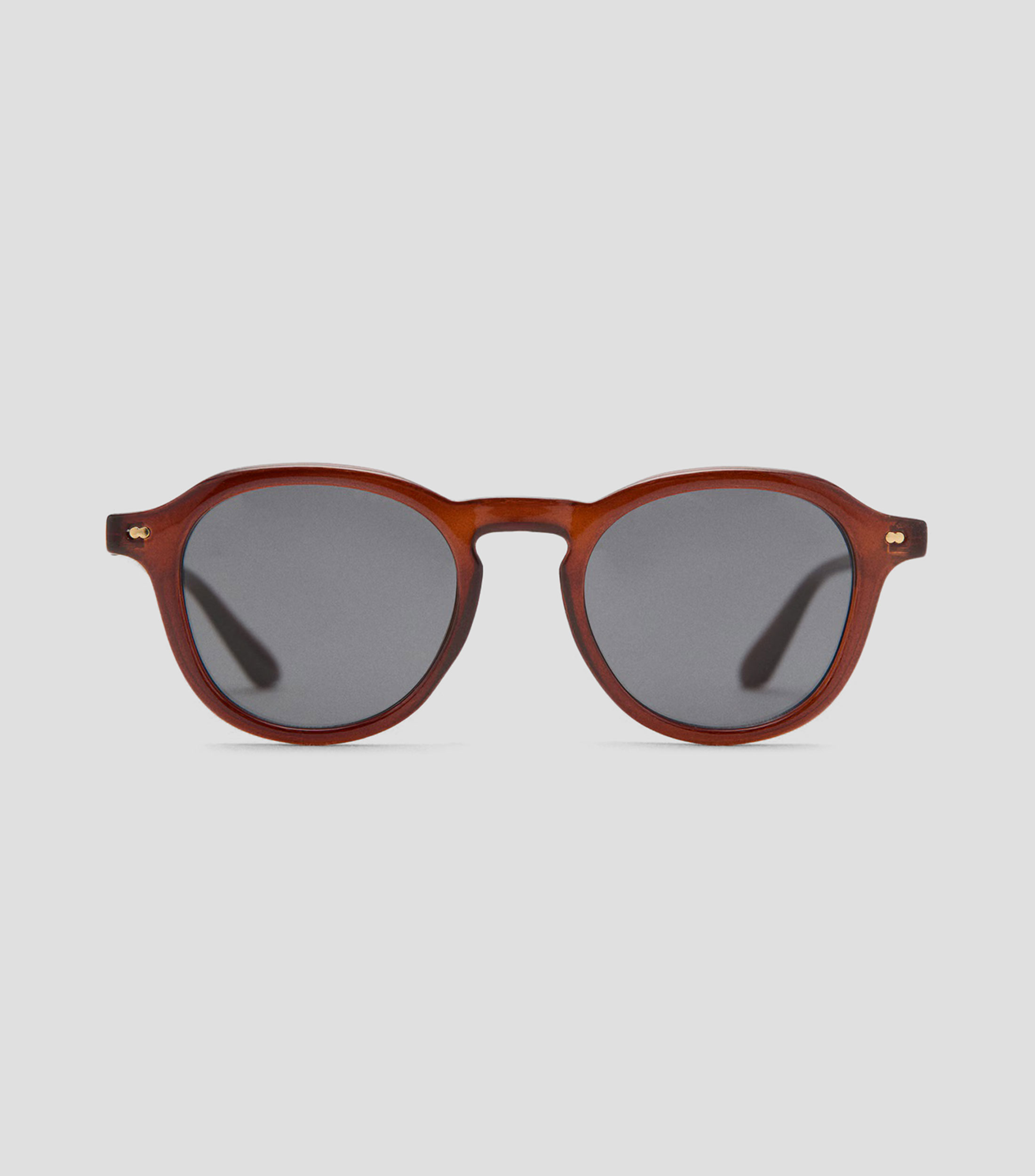 Lentes de sol redondos Hombre