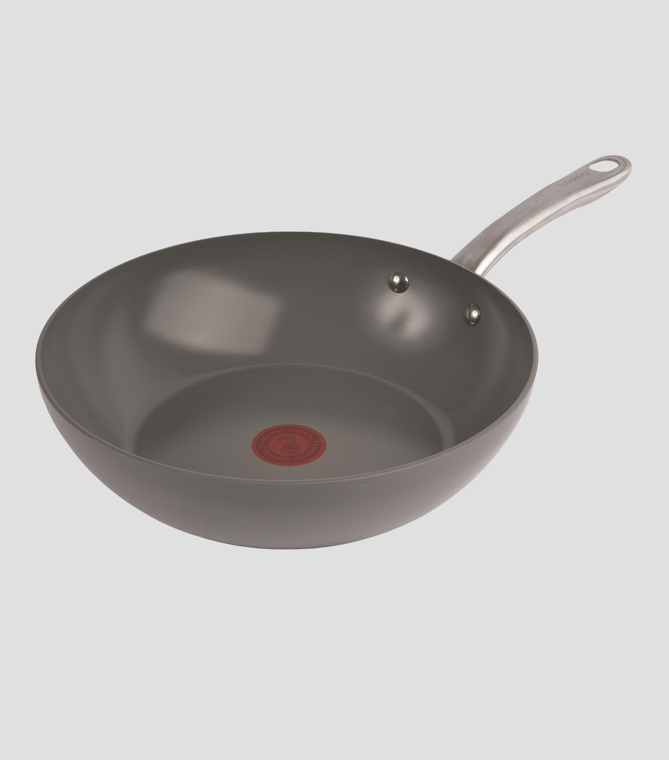 Wok de cerámica Renew+ 28 cm Gris