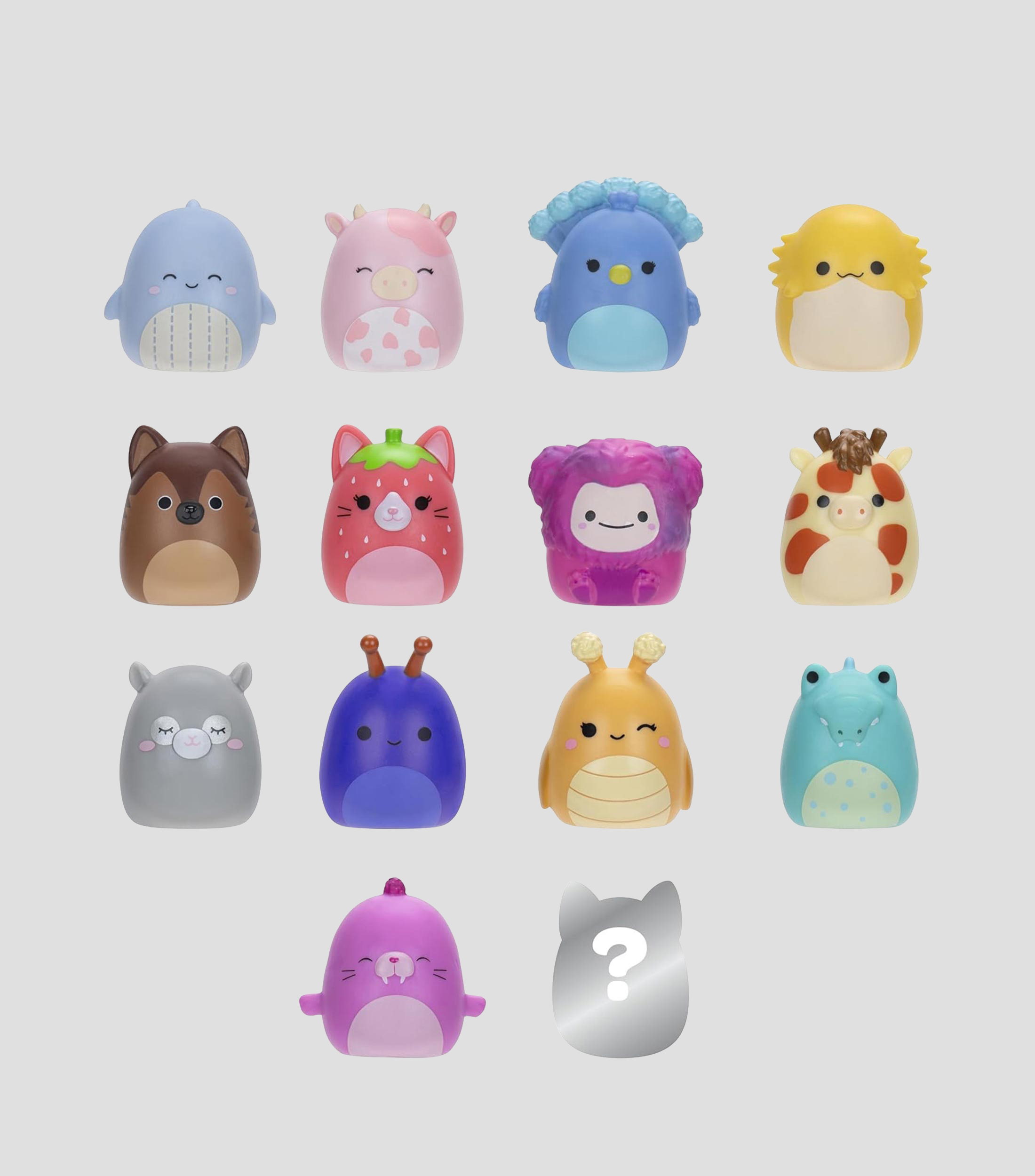 Mini Figuras Squishalongs Pack 14