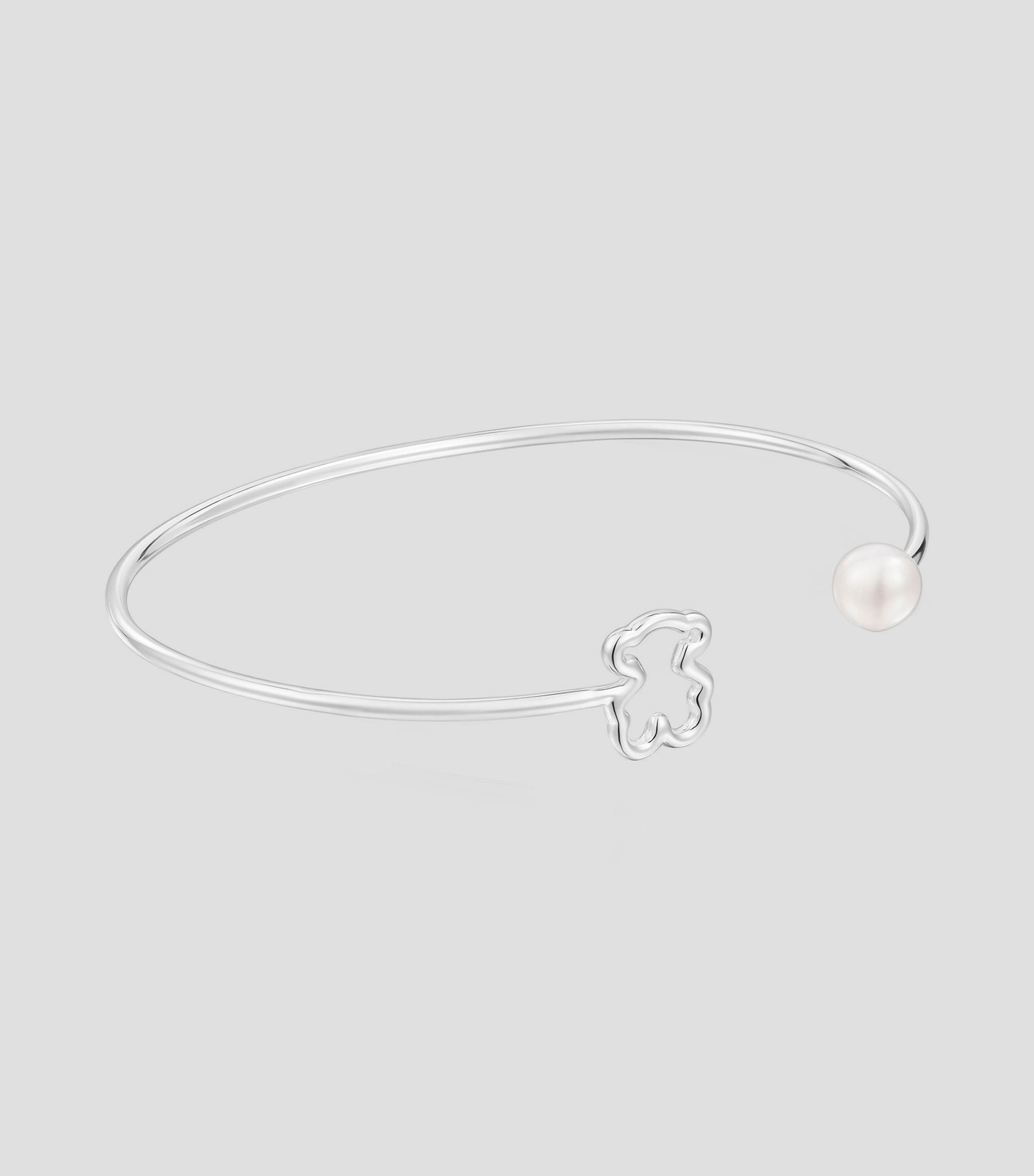 Pulsera en Plata New Silueta Mujer
