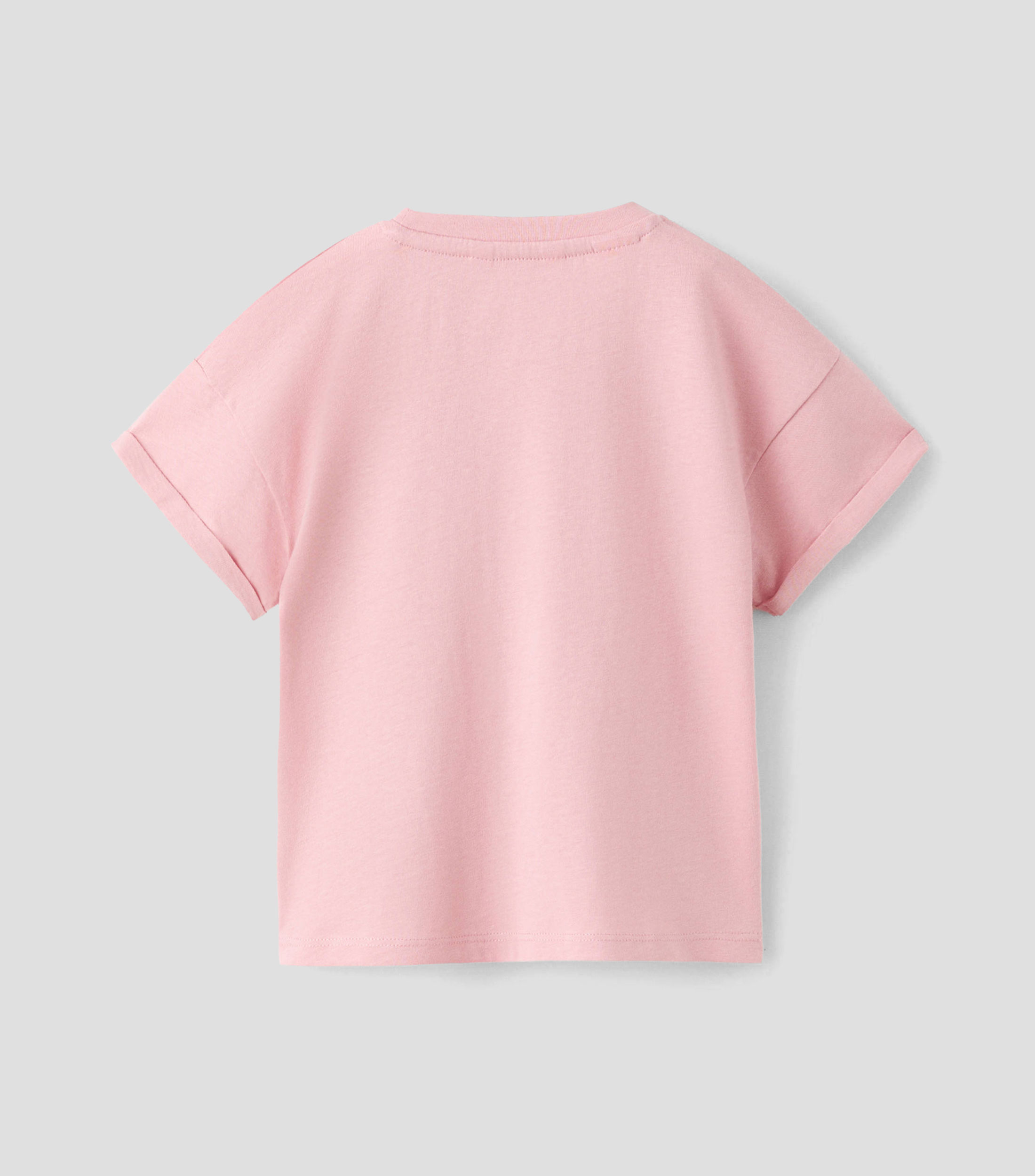 Playera cuello redondo manga corta fantasía Niña