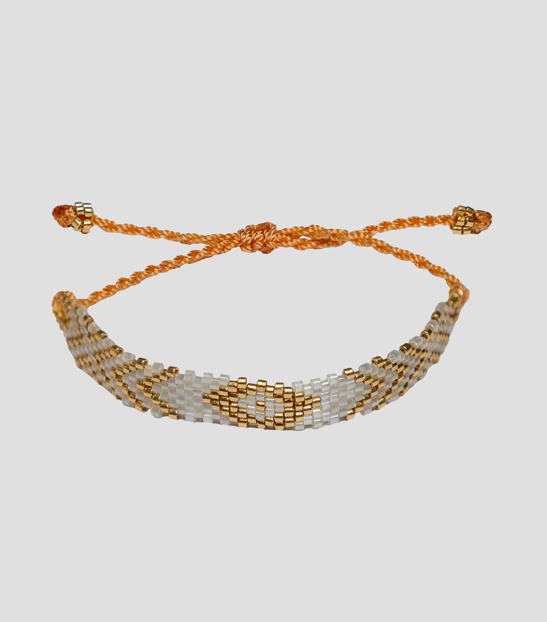 Pulsera ojo de tigre Blanca Mujer